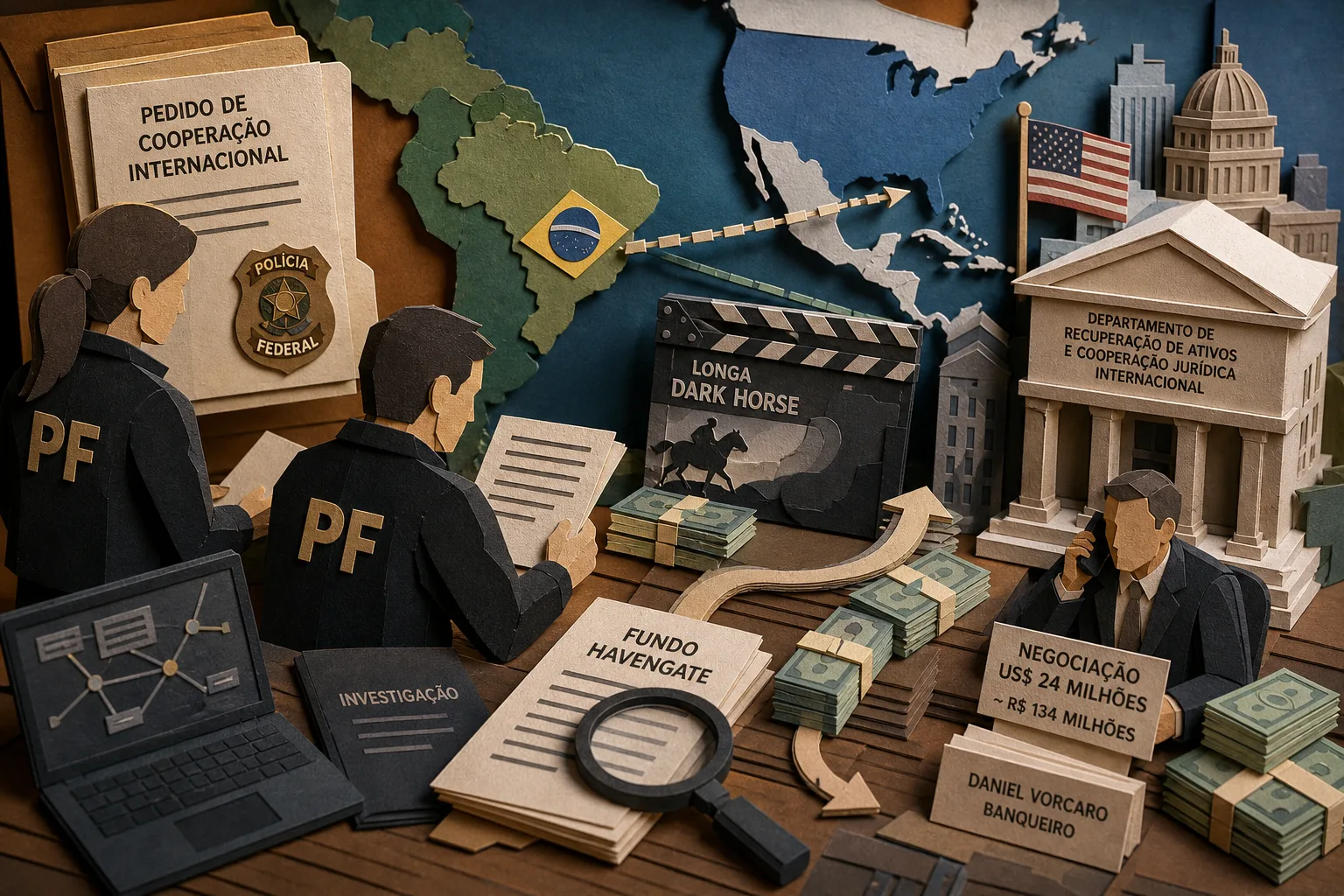 Polícia Federal aciona autoridades dos EUA para apurar verba de longa sobre Bolsonaro