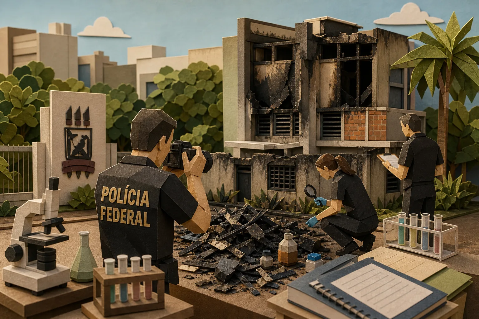 Polícia Federal investiga série de incêndios em laboratórios da UFPE