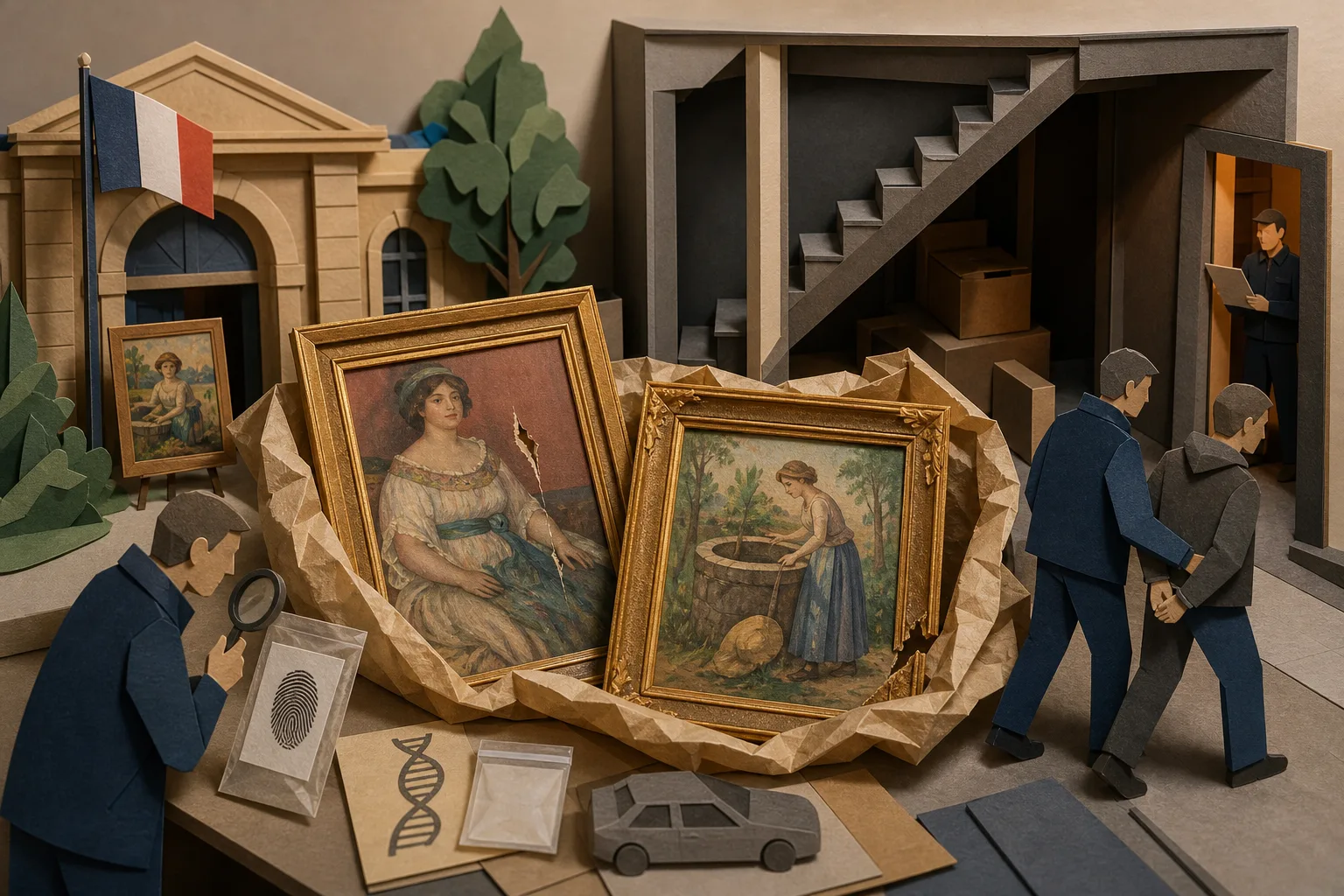Polícia francesa recupera quadros milionários de Renoir após furto em museu