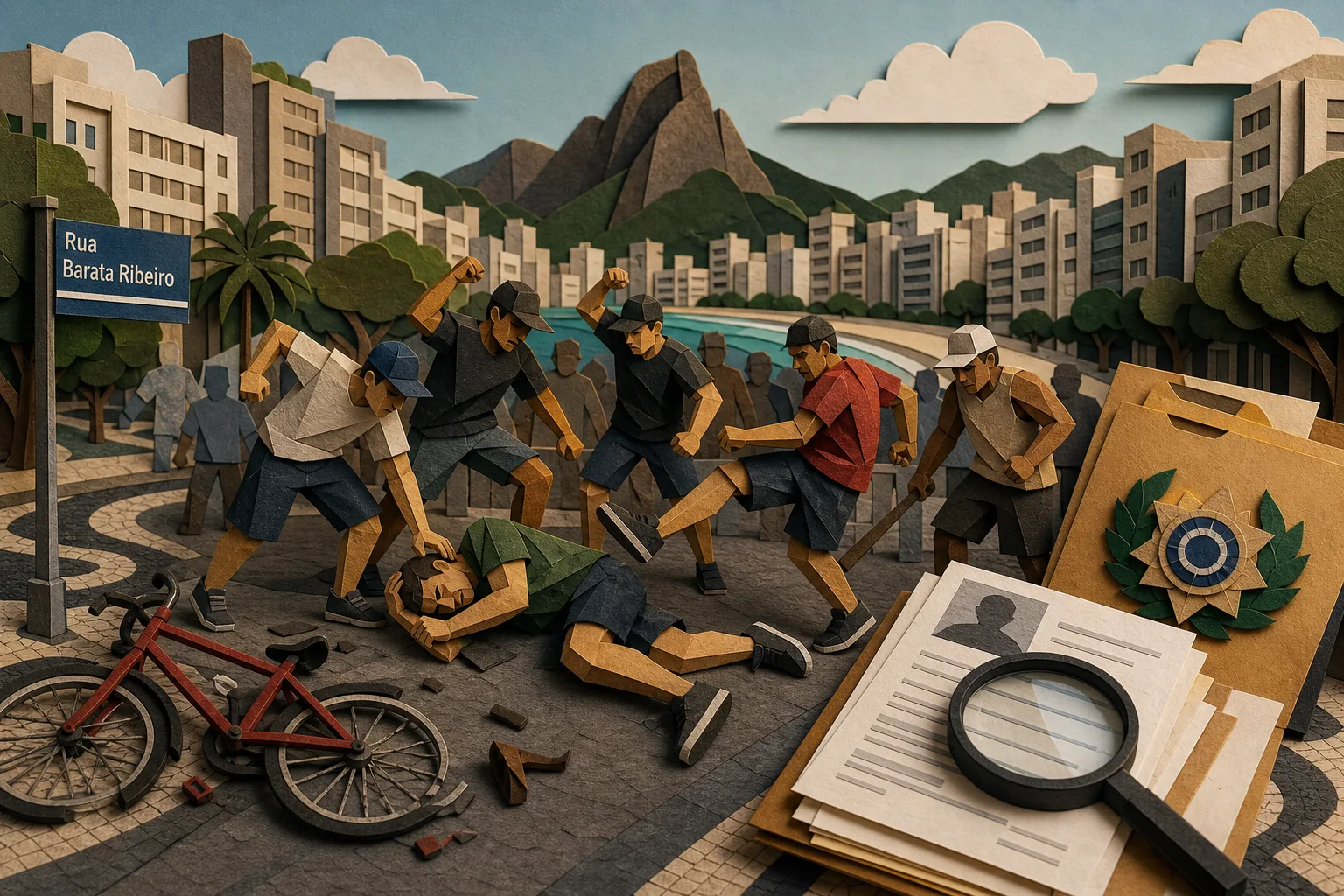 Polícia indicia 13 envolvidos na morte de ciclista agredido na Zona Sul do Rio