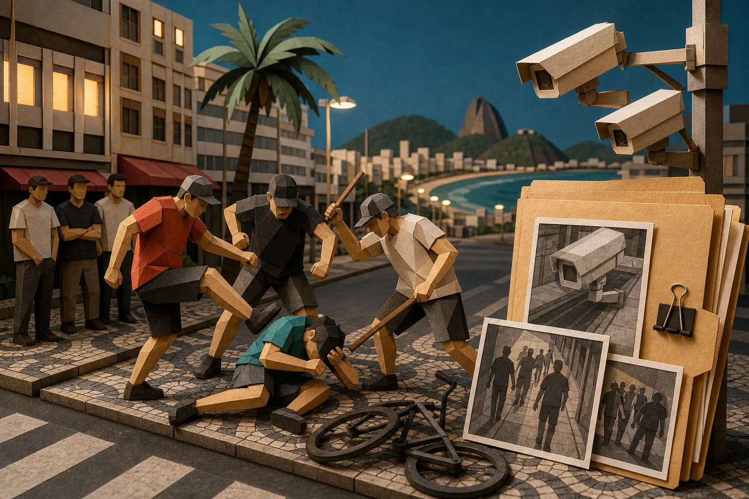 Polícia indicia treze pessoas por espancamento fatal de ciclista em Copacabana
