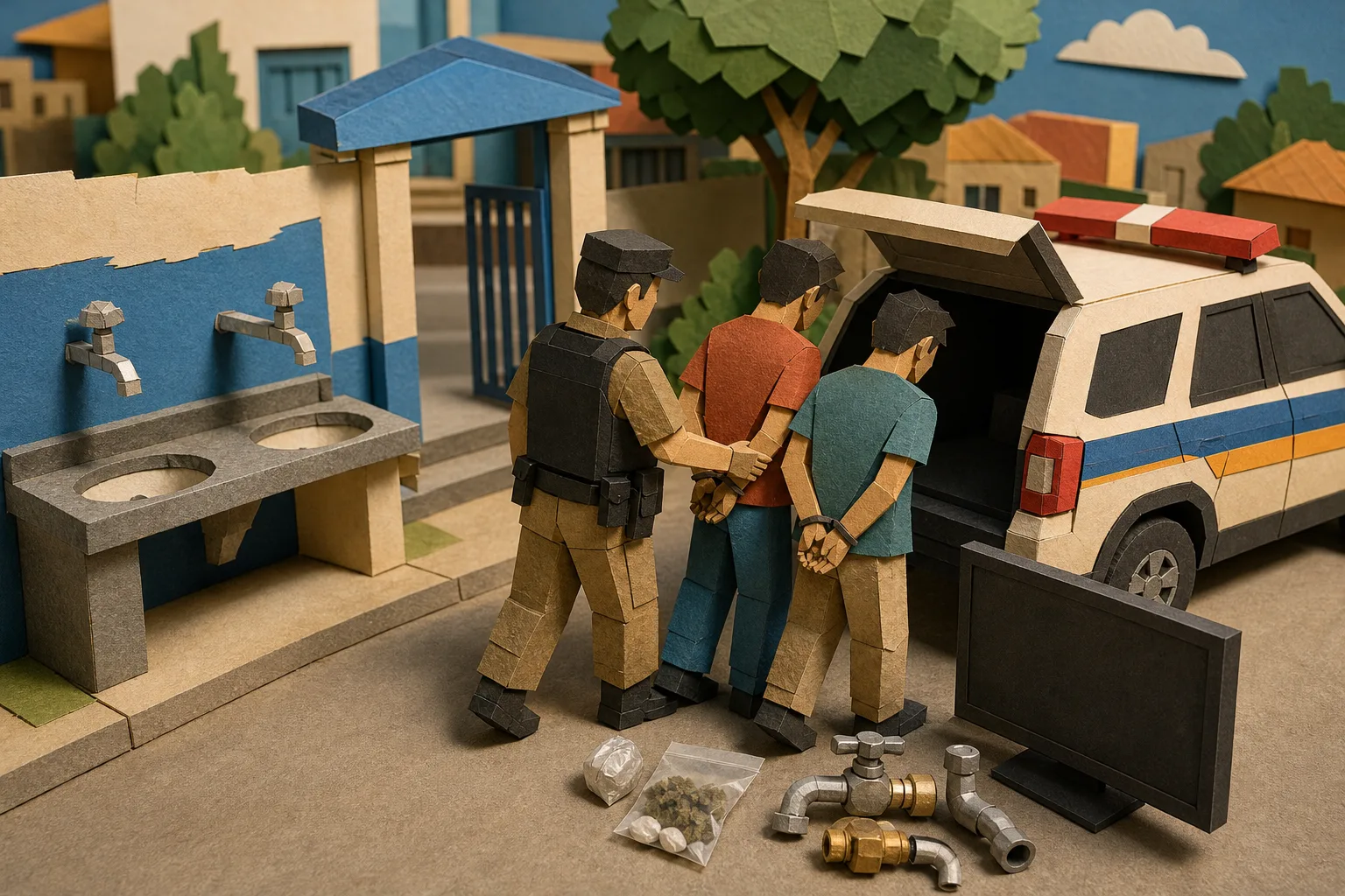 Polícia Militar prende suspeitos de furtar equipamentos em escolas públicas de Itaúna