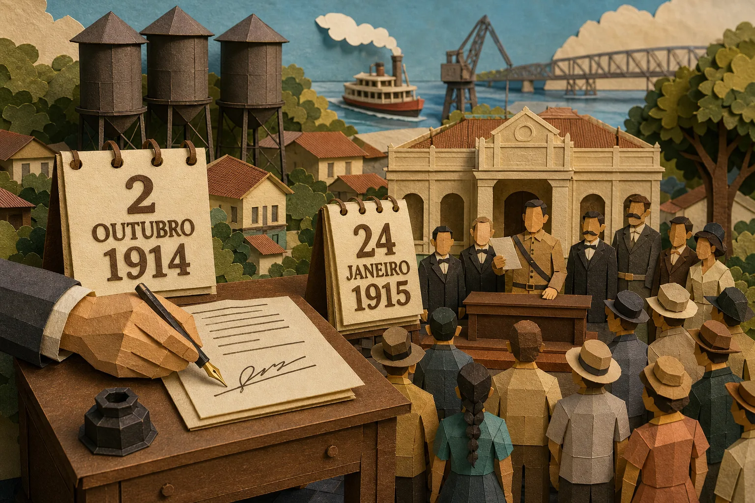 Porto Velho comemora aniversário em outubro e janeiro por marcos históricos