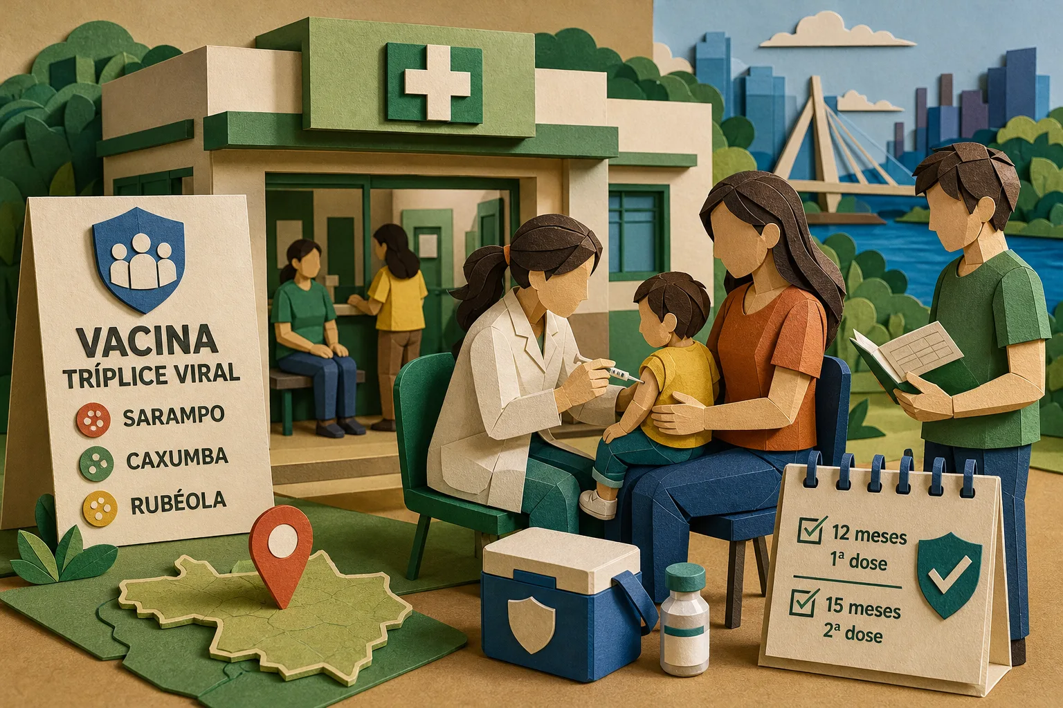 Postos de saúde de Cuiabá mantêm oferta contínua da vacina tríplice viral