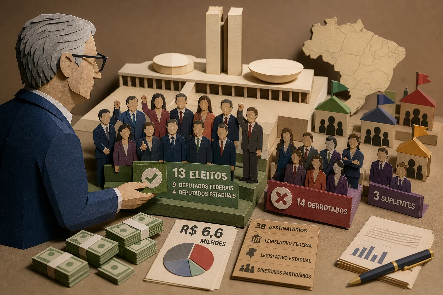 Presidente da Cosan doa R$ 6,6 milhões e ajuda a eleger 13 parlamentares