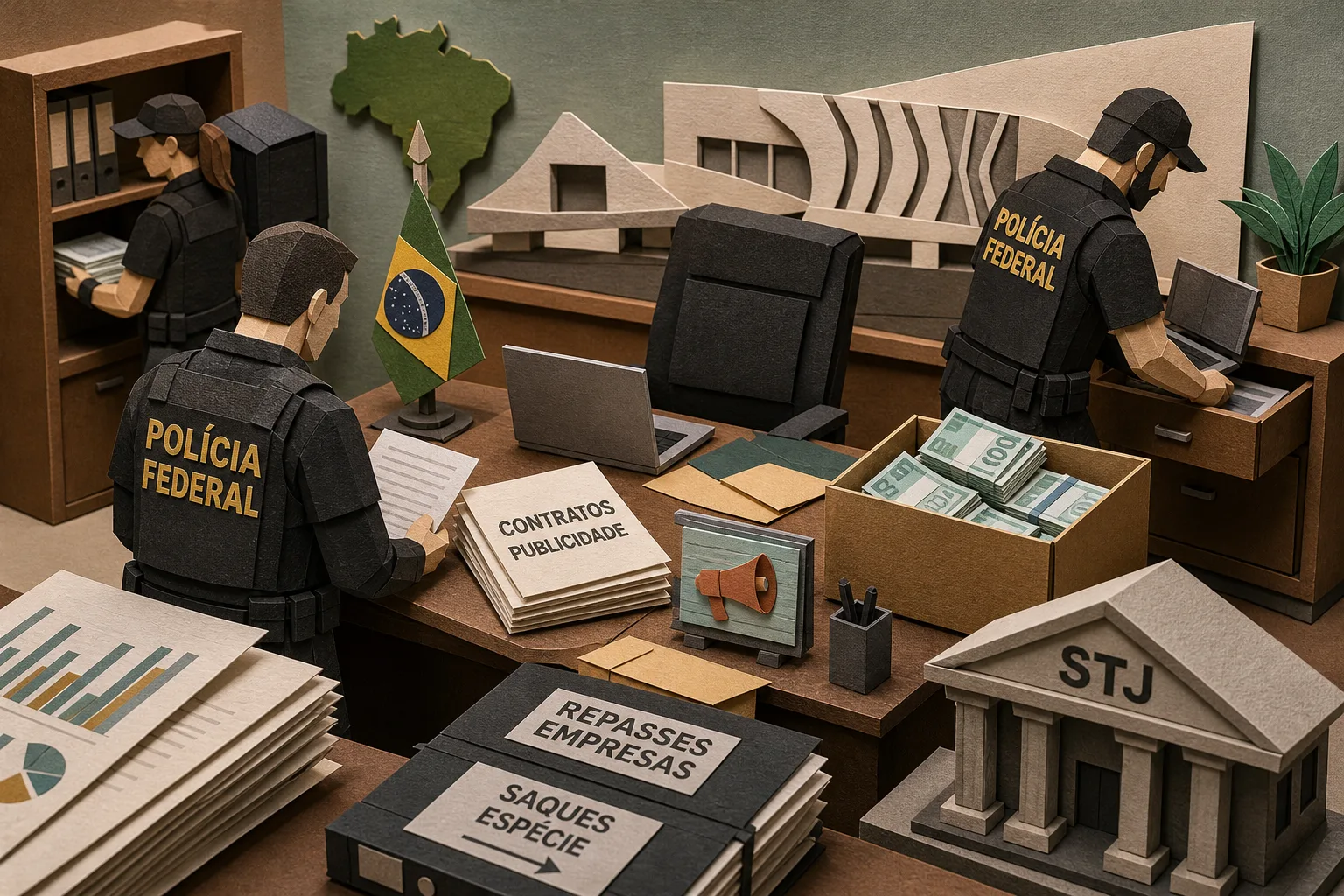Presidente do TCE-MT e procurador são presos pela PF em operação do STJ
