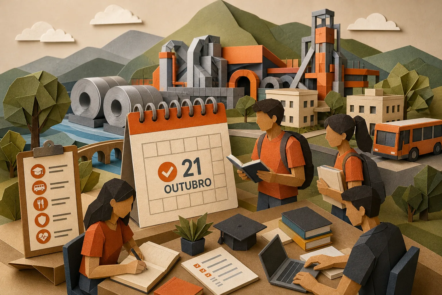 Programa de estágio da ArcelorMittal inscreve estudantes técnicos e superiores