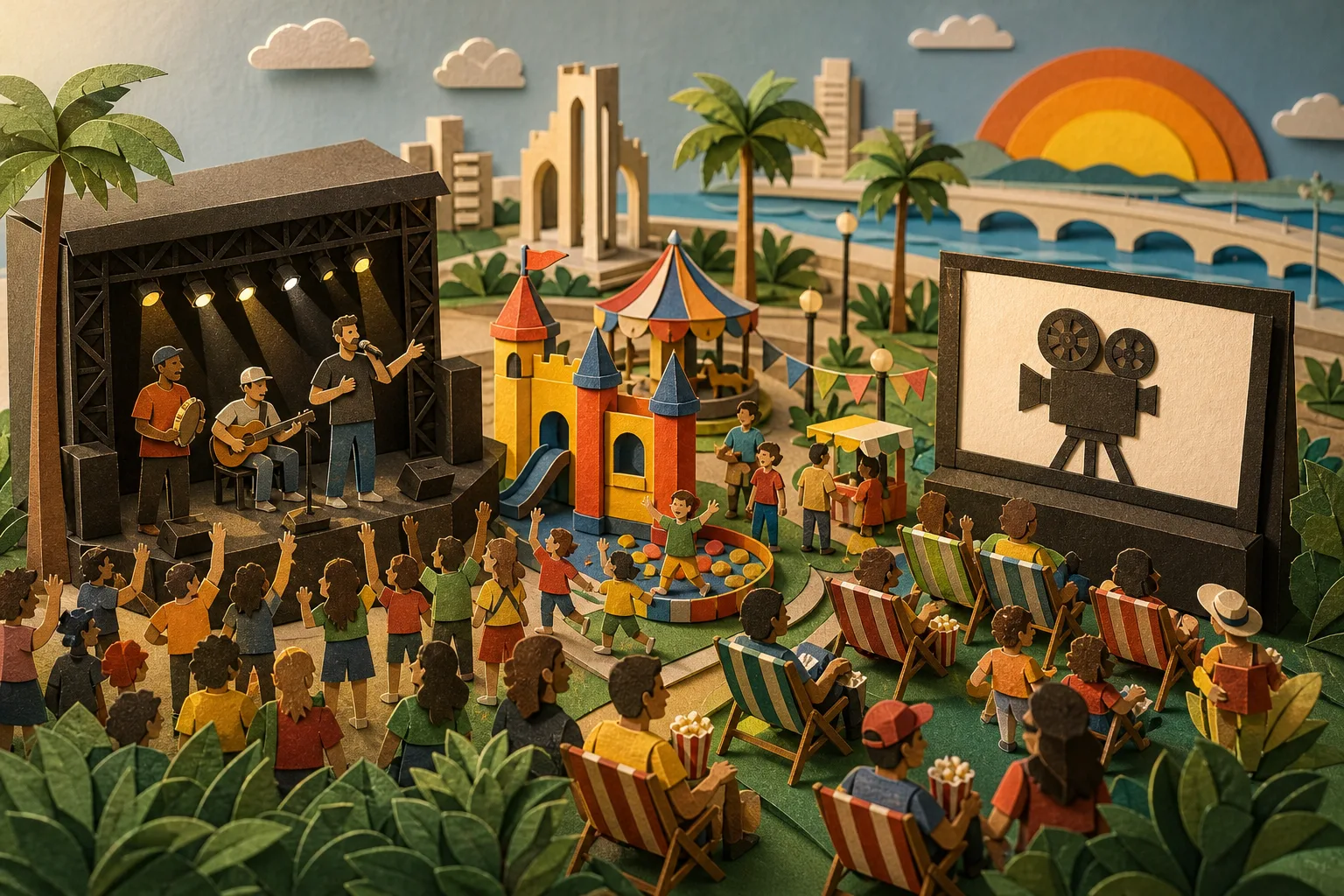 Programação cultural reúne shows, cinema e lazer infantil em Sergipe