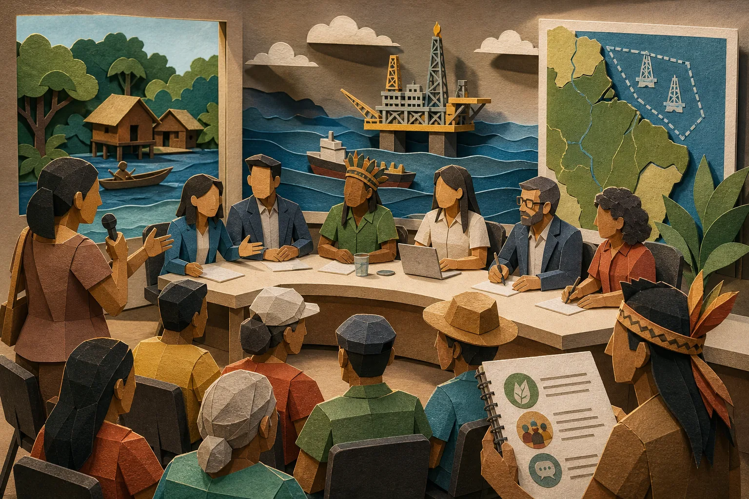 Projetos de óleo e gás na Margem Equatorial mobilizam debate com lideranças no Pará