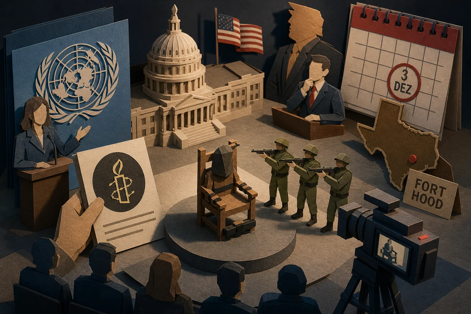 Proposta de transmitir execução nos Estados Unidos recebe críticas da ONU e Anistia
