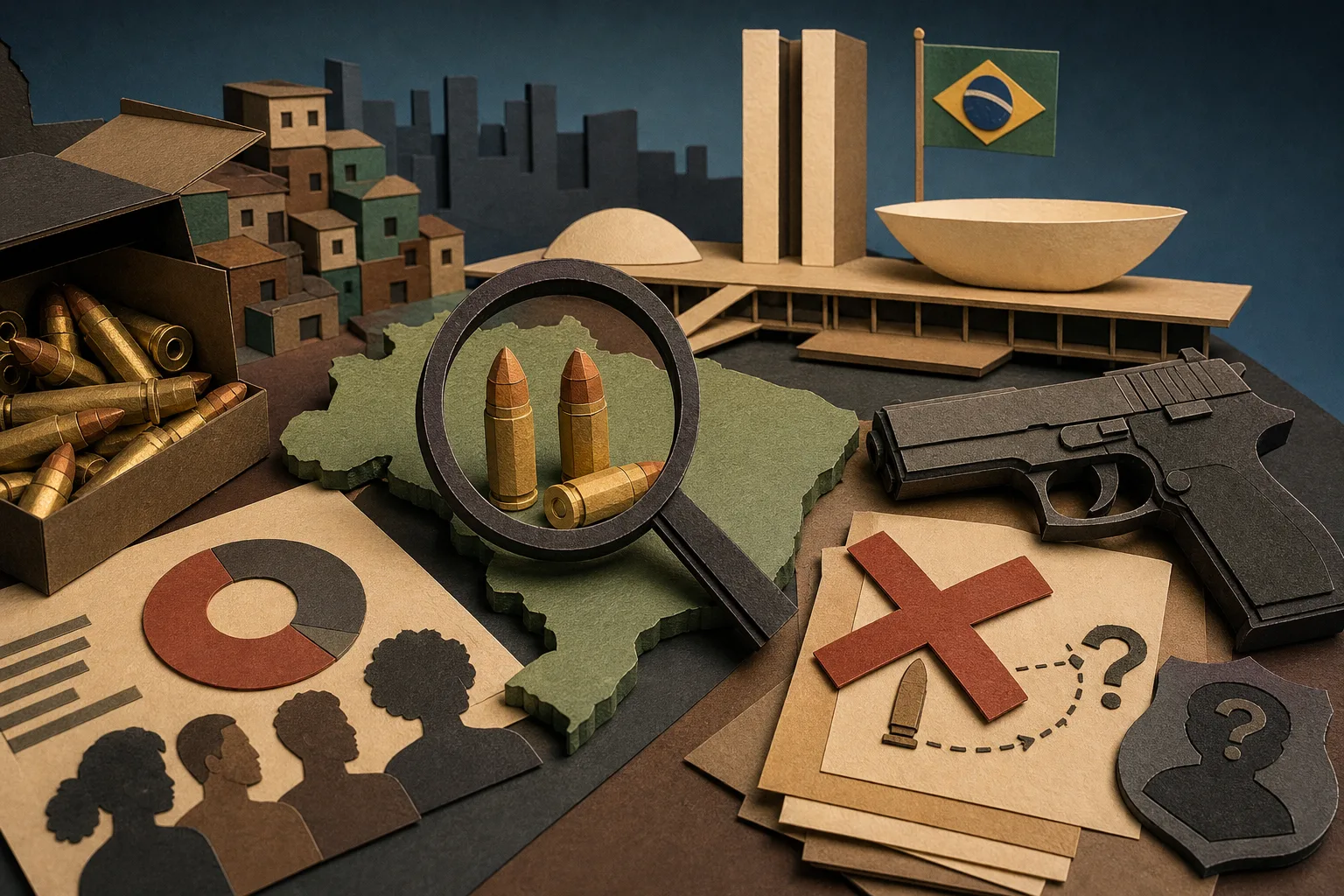 Proposta para acabar com rastreio de munições no Brasil gera alertas de especialistas