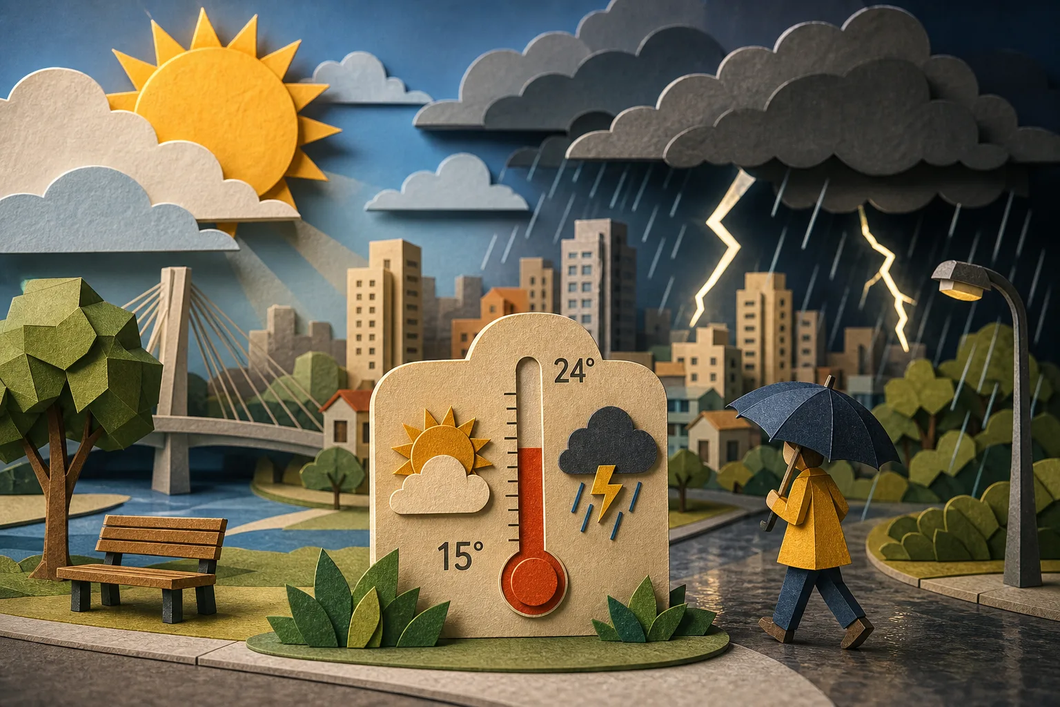 Quarta-feira em Osasco terá períodos de sol e possibilidade de chuva com trovoadas