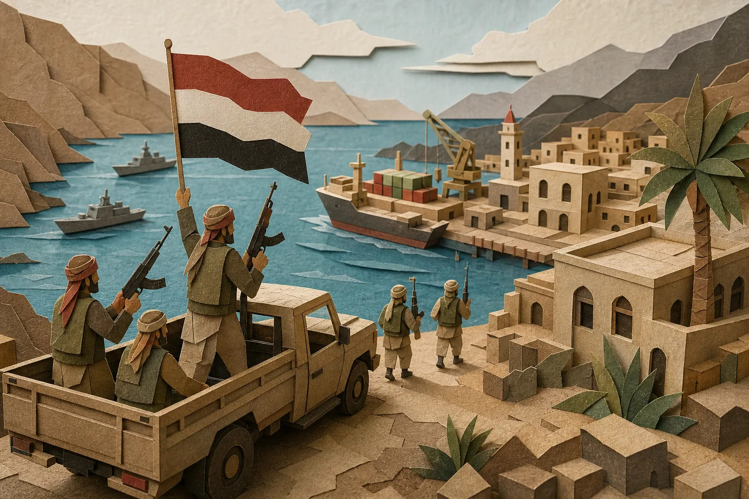 Rebeldes houthis conquistam porto de Moca e avançam pelo litoral do Iêmen