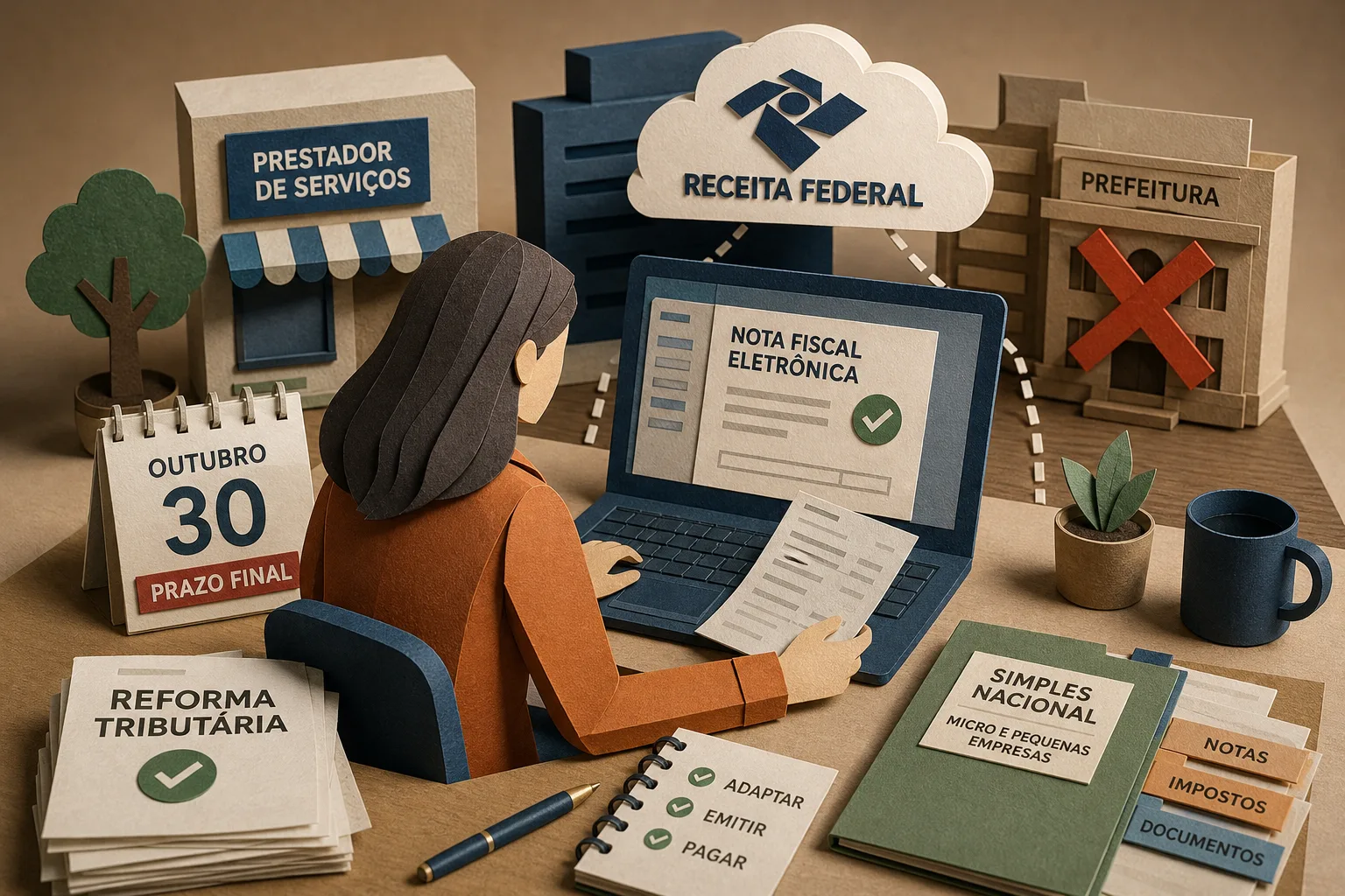 Receita Federal unifica sistema de nota fiscal para prestadores do Simples Nacional