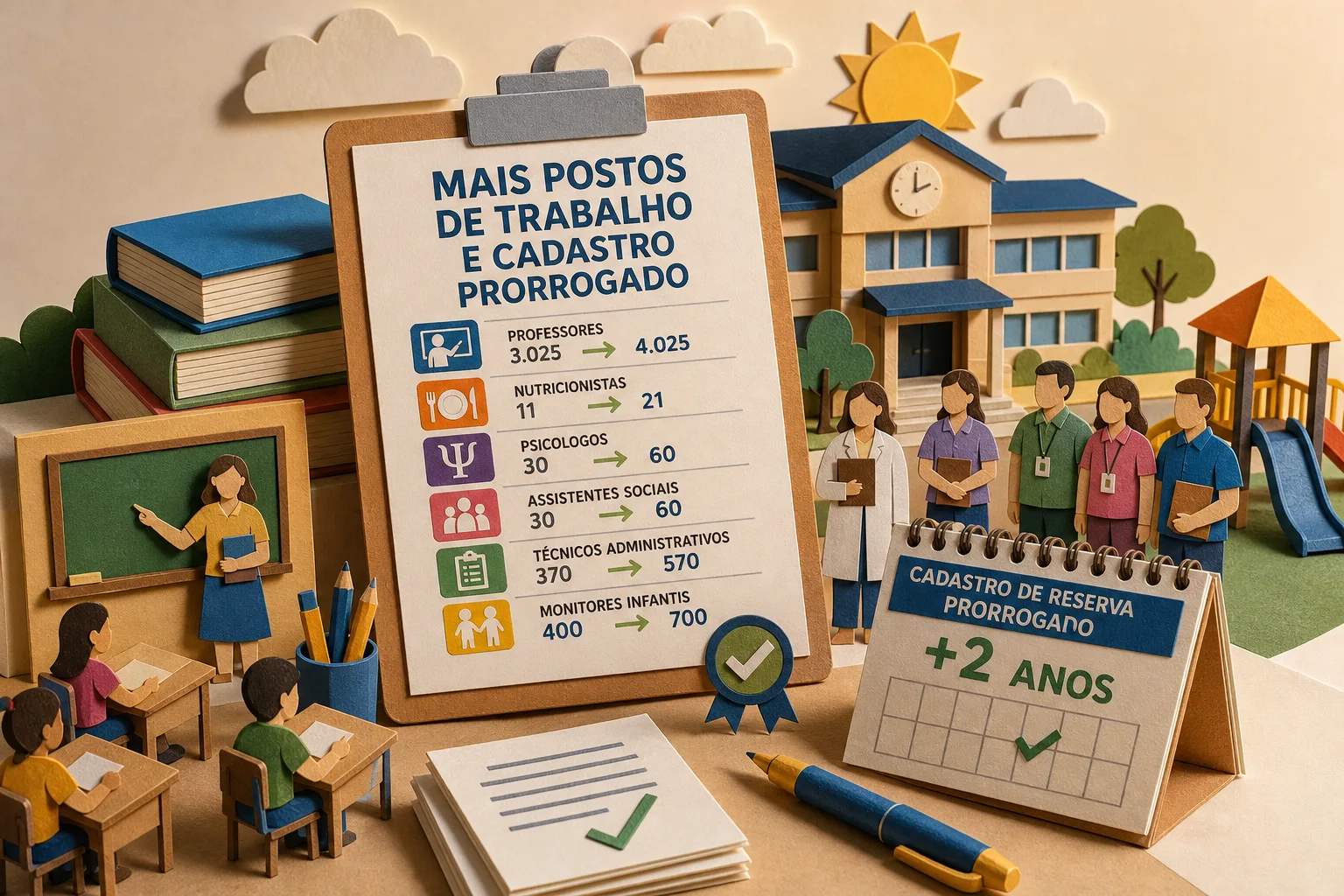 Rede municipal de Palmas terá mais postos de trabalho e cadastro prorrogado