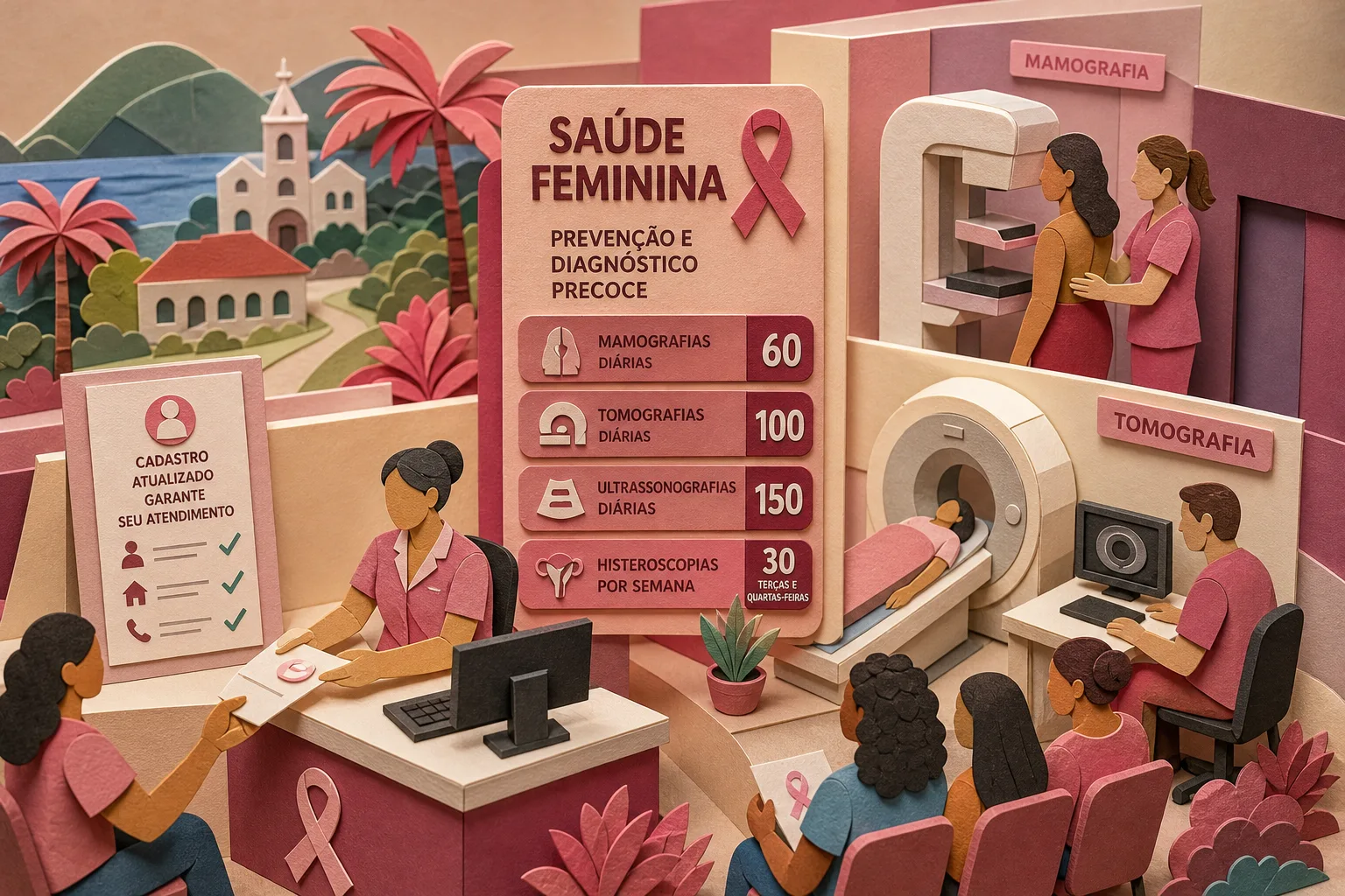 Rede pública de Maricá reforça oferta de diagnósticos para a saúde feminina