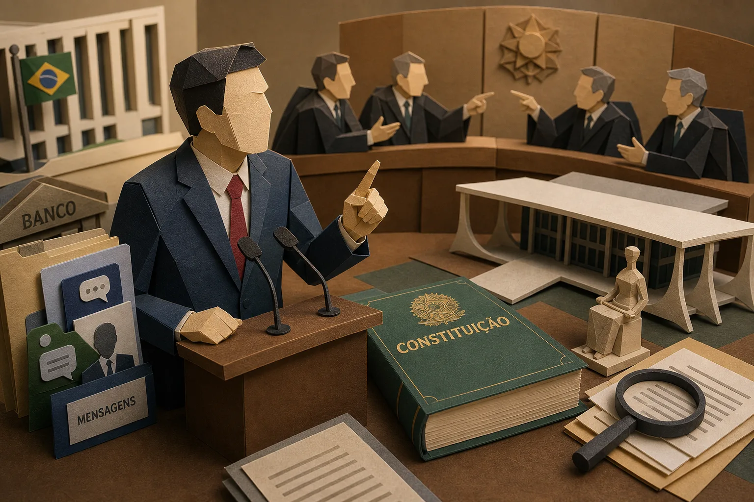 Renan Santos sugere debater nova Carta Magna após divergências no Supremo Tribunal