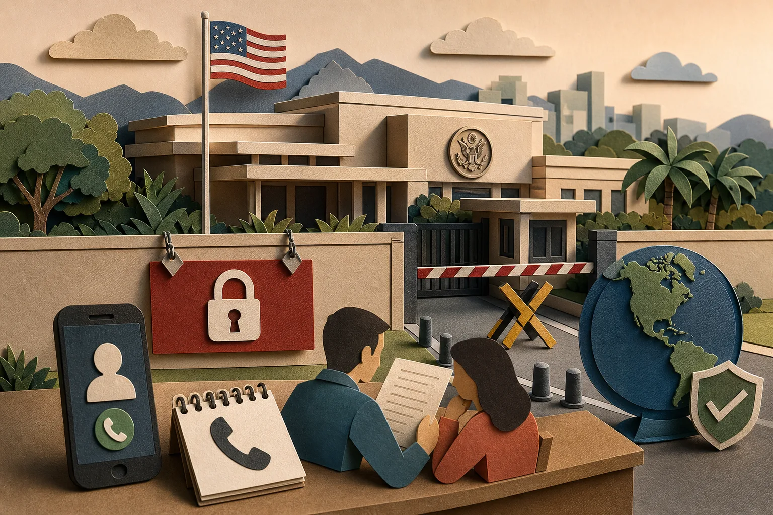 Representações diplomáticas dos Estados Unidos no Brasil fecham por segurança