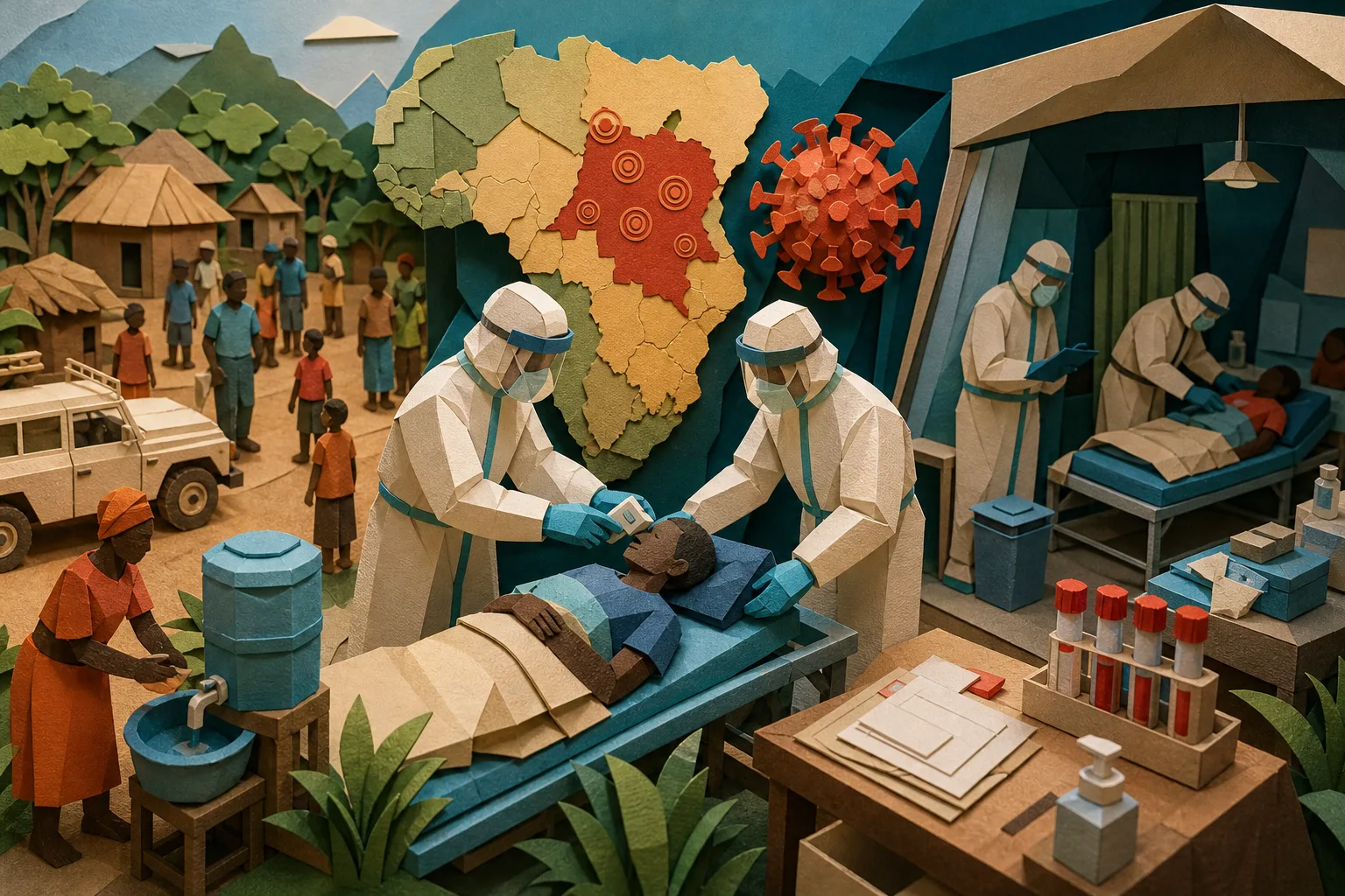República Democrática do Congo enfrenta o surto de Ebola mais letal de sua história