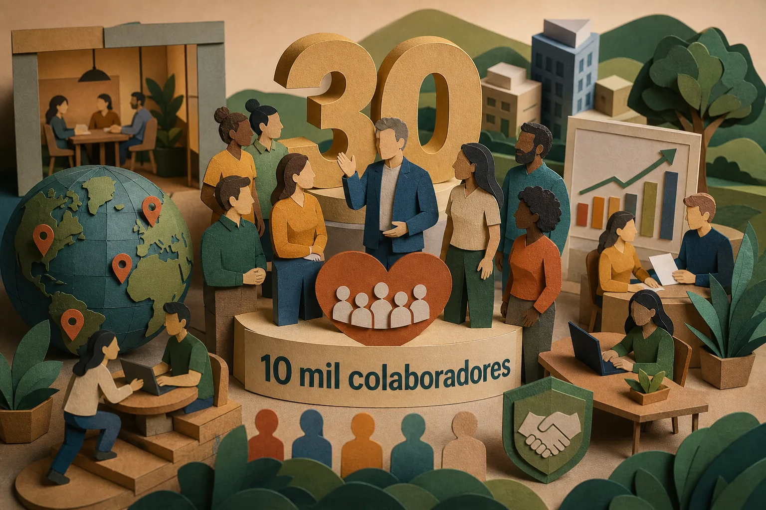 Resolv completa 30 anos com foco na valorização de seus 10 mil colaboradores