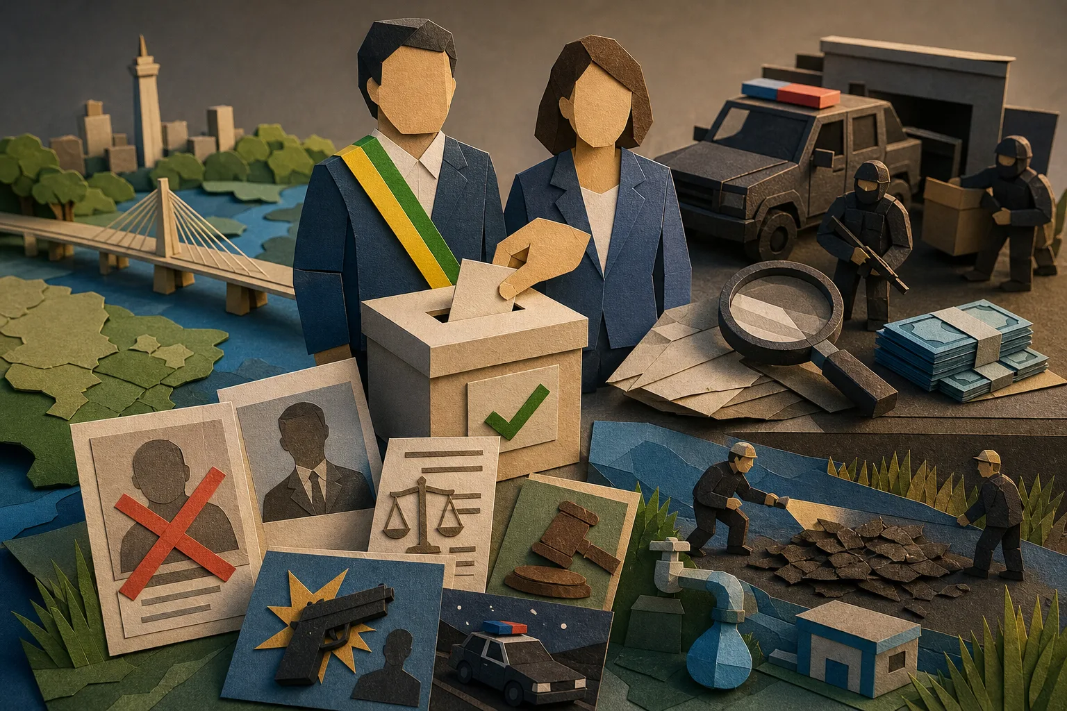 Resultado das eleições e ações policiais dominam o noticiário semanal em Roraima