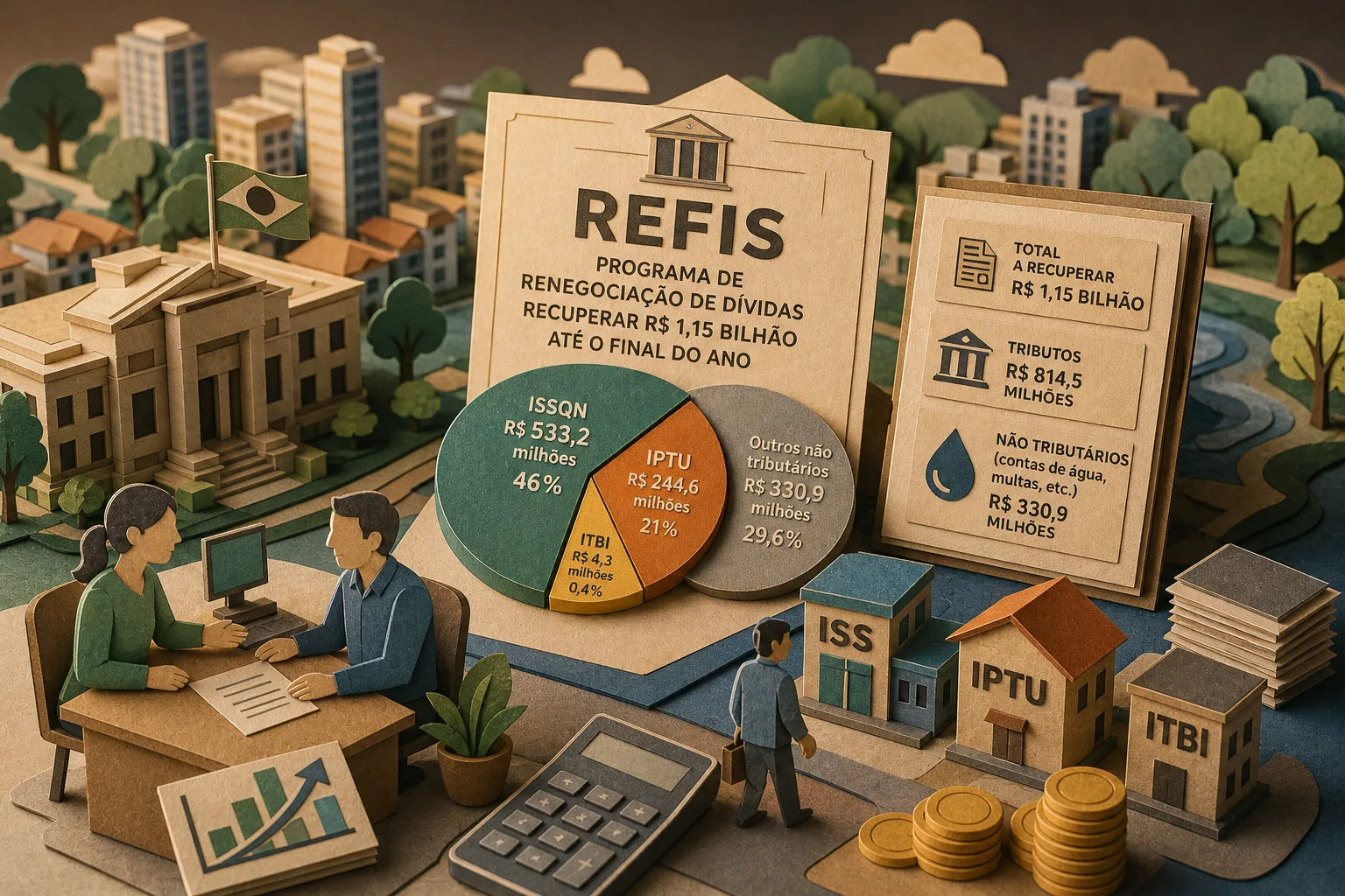 Ribeirão Preto lança programa de renegociação para reaver R$ 1,15 bilhão em dívidas