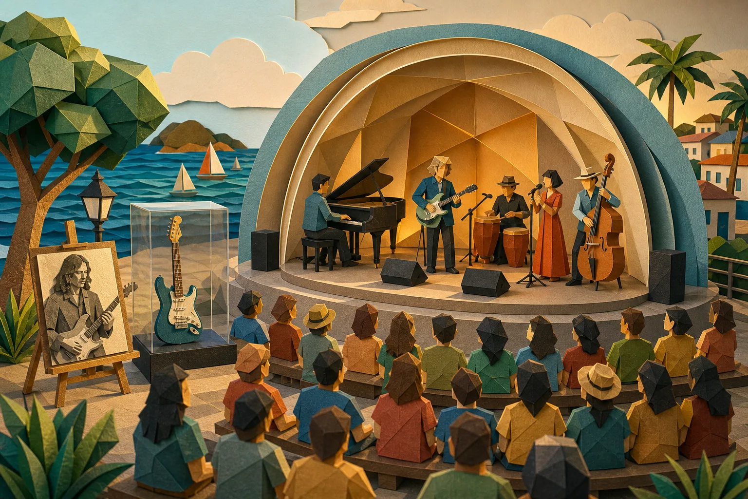 Rio das Ostras abre temporada de shows instrumentais gratuitos na Concha Acústica