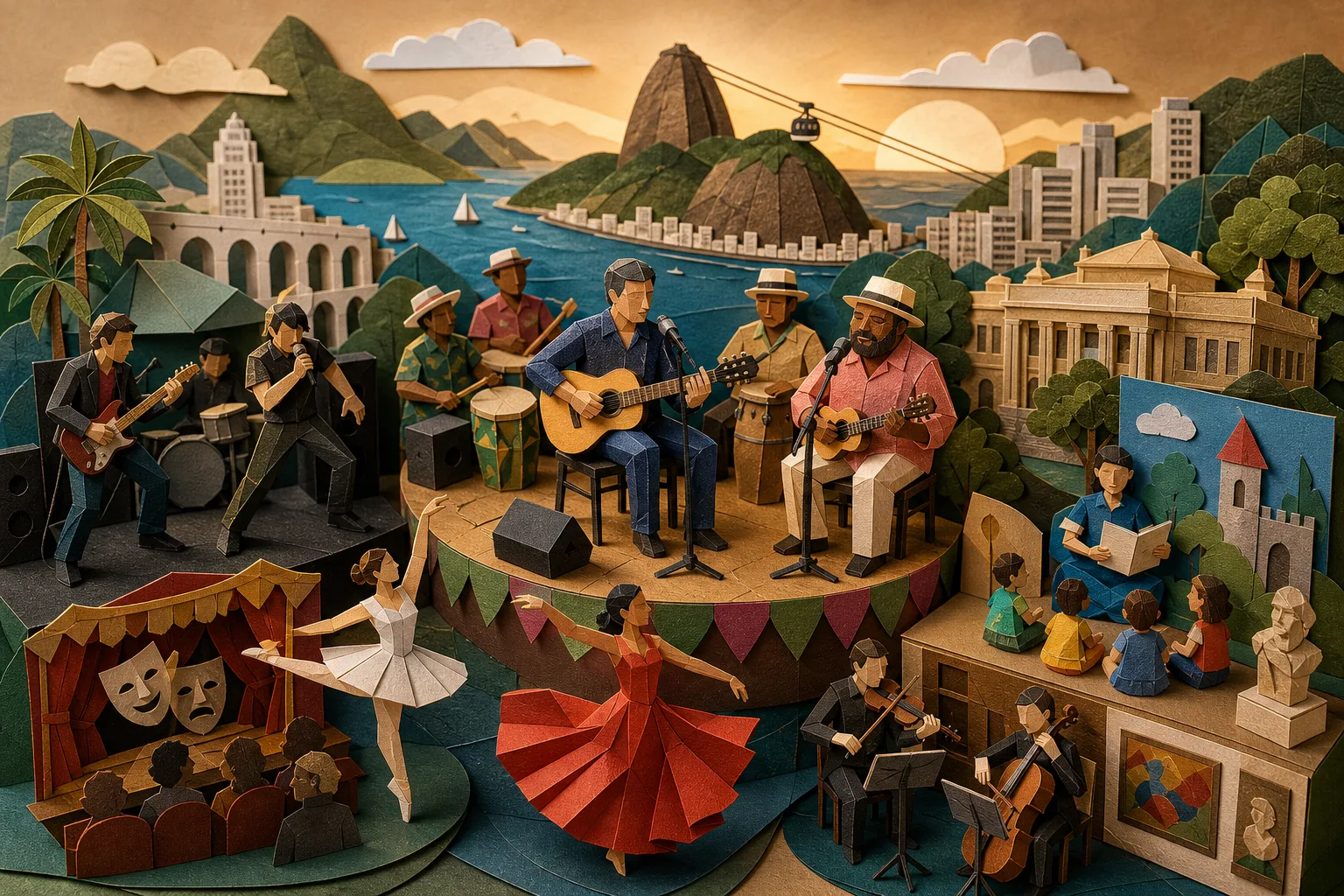 Rio de Janeiro reúne shows de grandes artistas e peças teatrais no fim de semana