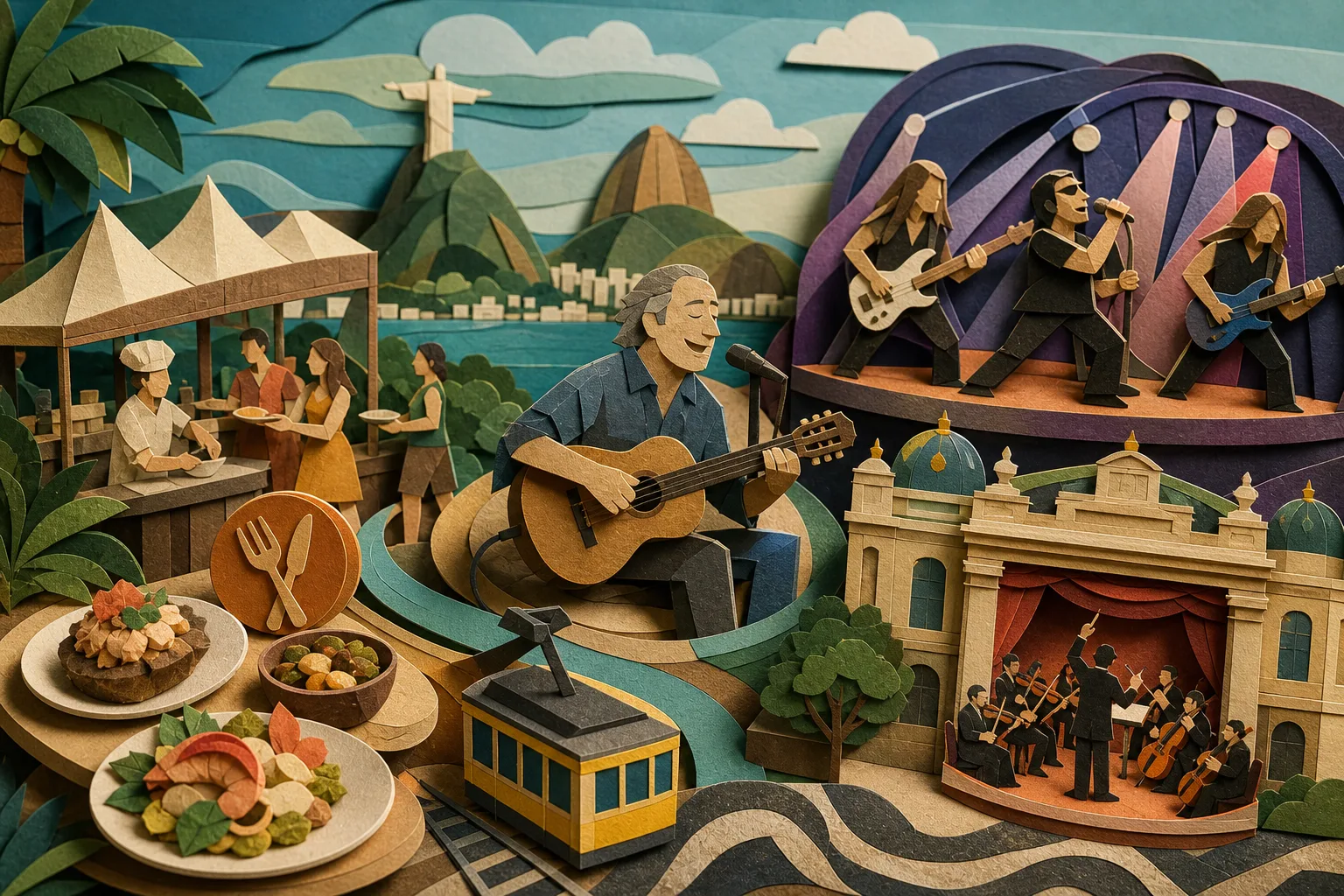 Rio de Janeiro tem semana com festival gastronômico, grandes shows e teatro
