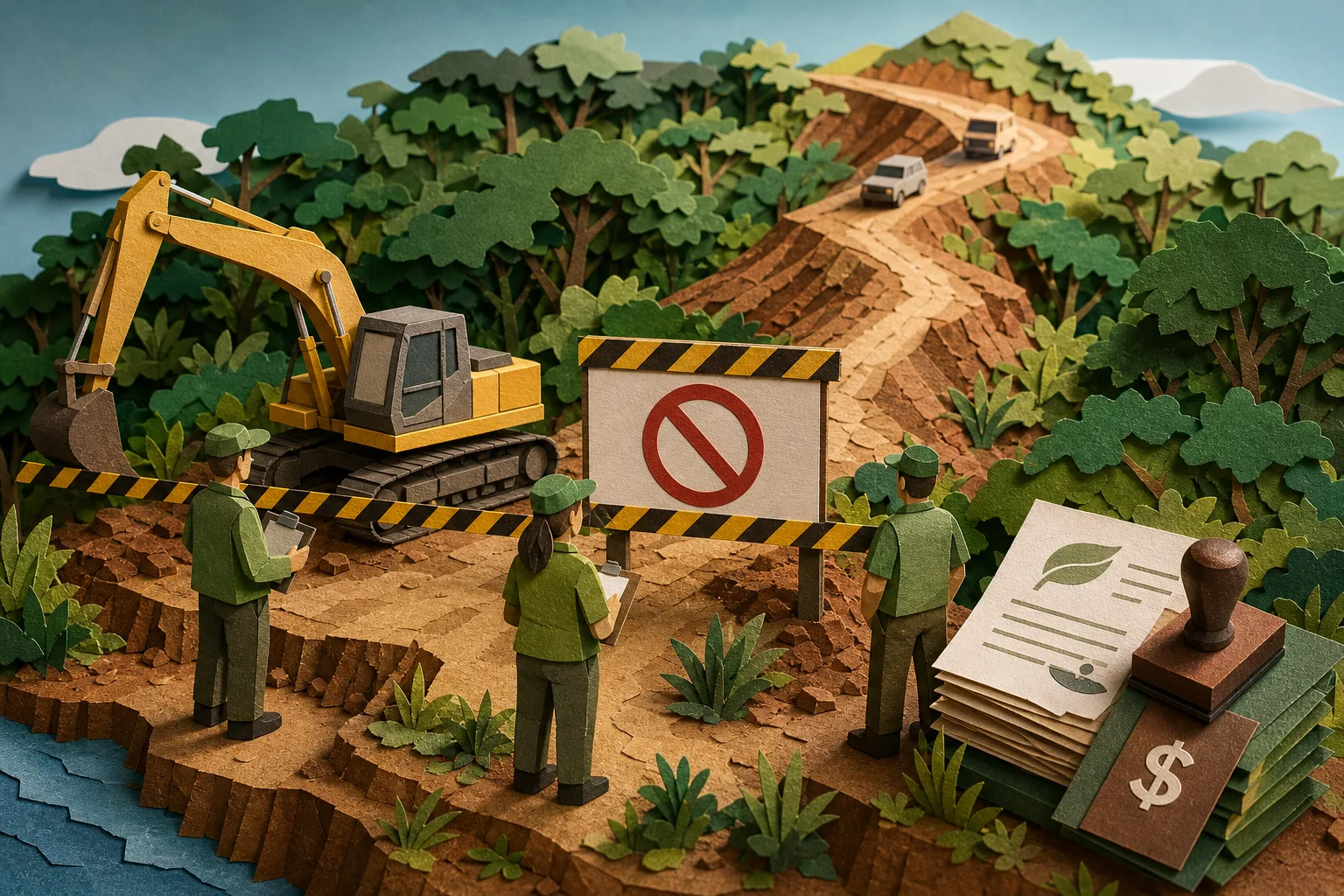 Rodovia aberta sem licença ambiental entre Tocantins e Maranhão é embargada