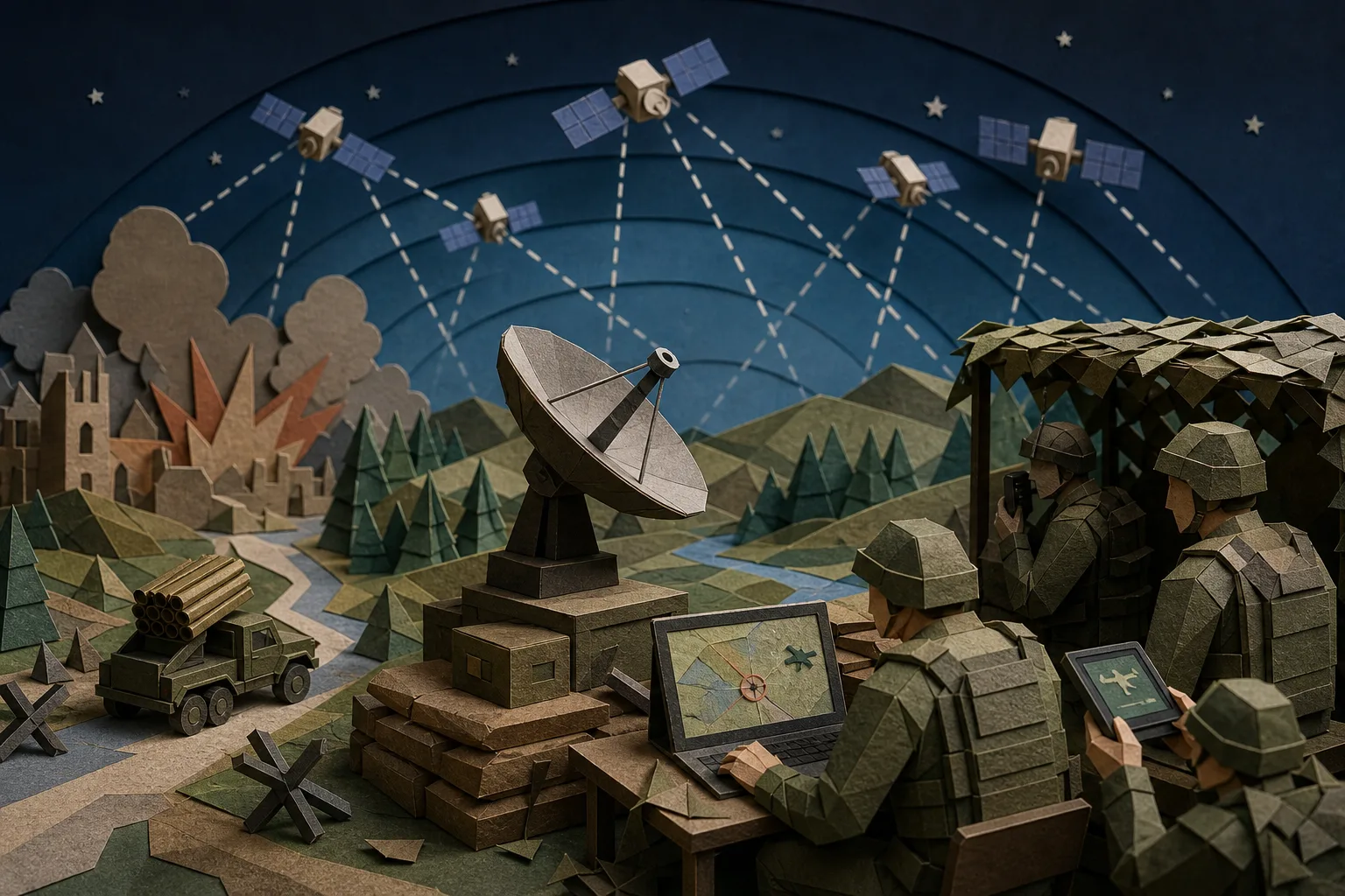Rússia acelera criação de internet via satélite para apoiar tropas no front
