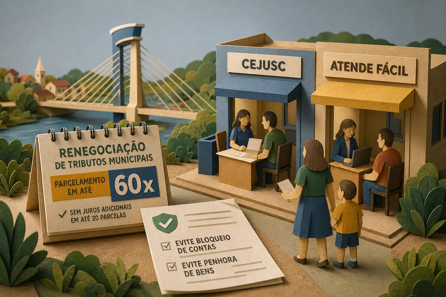 Salto abre renegociação de tributos municipais com parcelamento em até 60 vezes