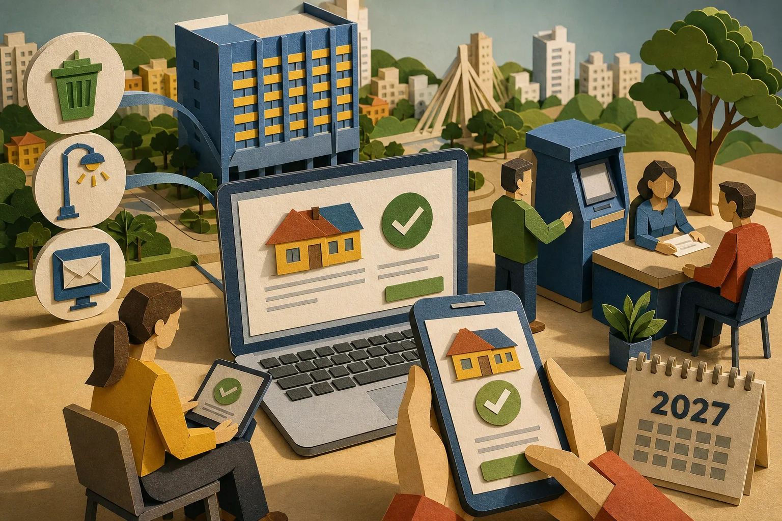 São José dos Campos adota cobrança 100% digital do IPTU a partir de 2027
