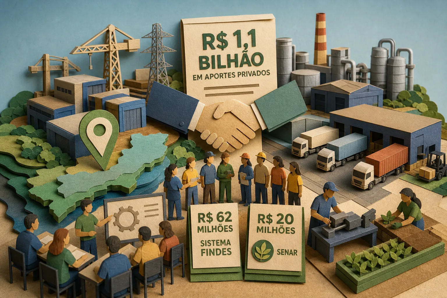 São Mateus atrai R$ 1,1 bilhão em aportes privados para expandir polo industrial