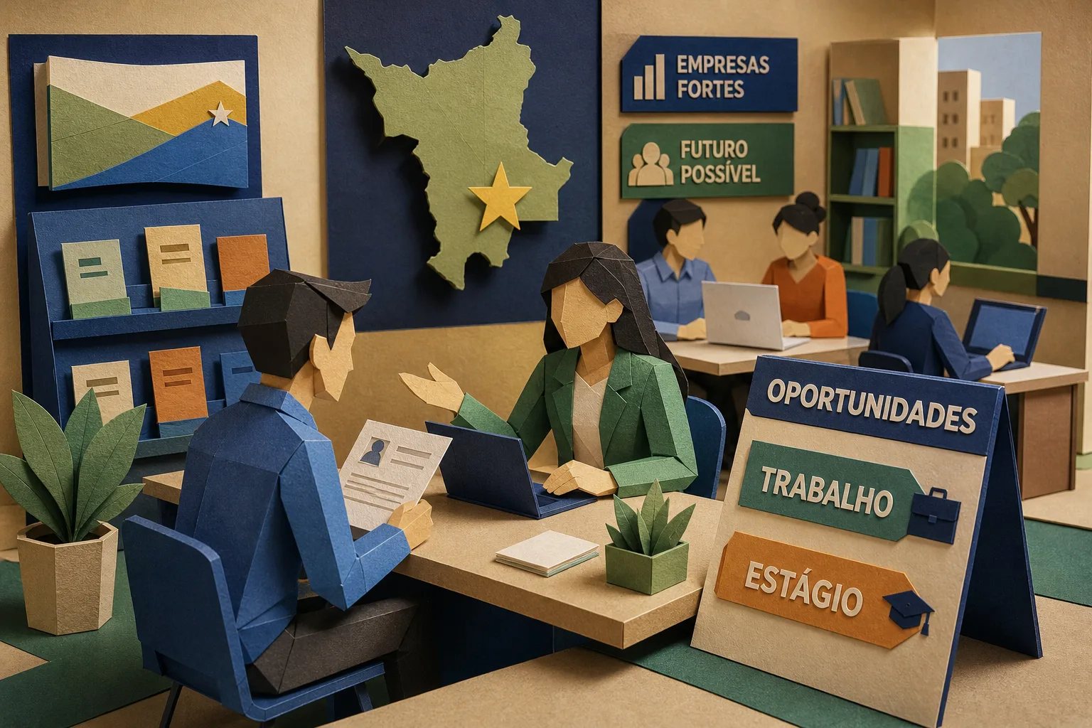 Sebrae e IEL ofertam postos de trabalho e vagas de estágio em Roraima