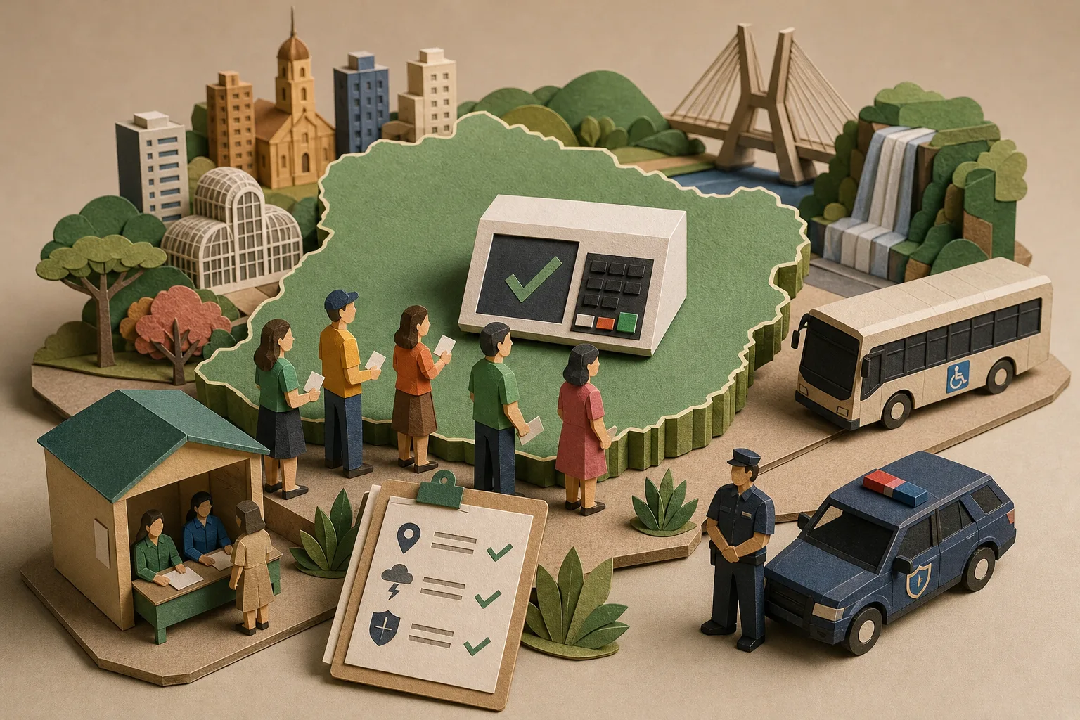Segundo turno no Paraná mobiliza mais de 8,6 milhões de eleitores neste domingo