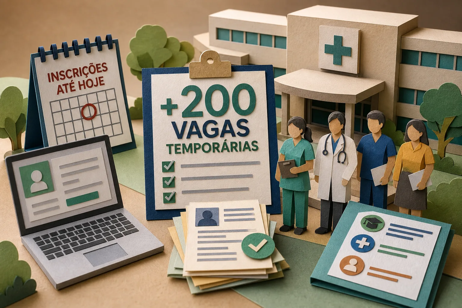 Seleção com mais de 200 postos temporários em hospital de Montes Claros chega ao fim