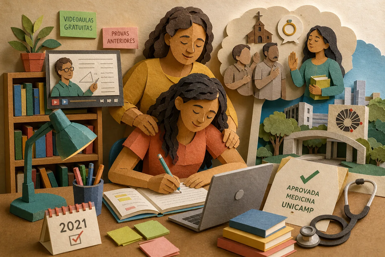 Sem cursinho, jovem de escola pública conquista vaga em Medicina na Unicamp