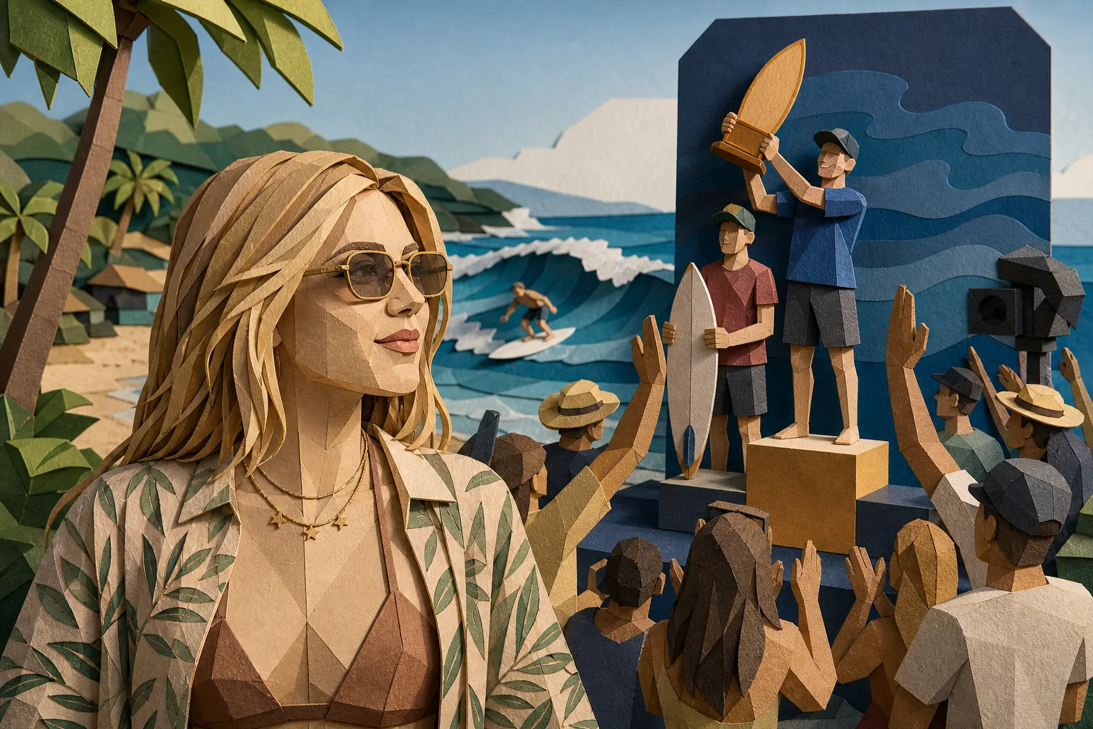Semelhança de empresária com Virginia Fonseca ganha destaque em praia paulista