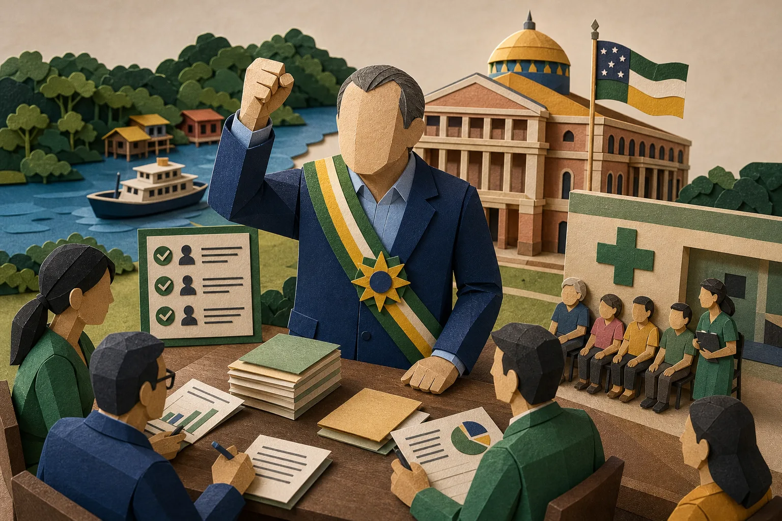 Senador Omar Aziz vence disputa de segundo turno e assume o governo do Amazonas