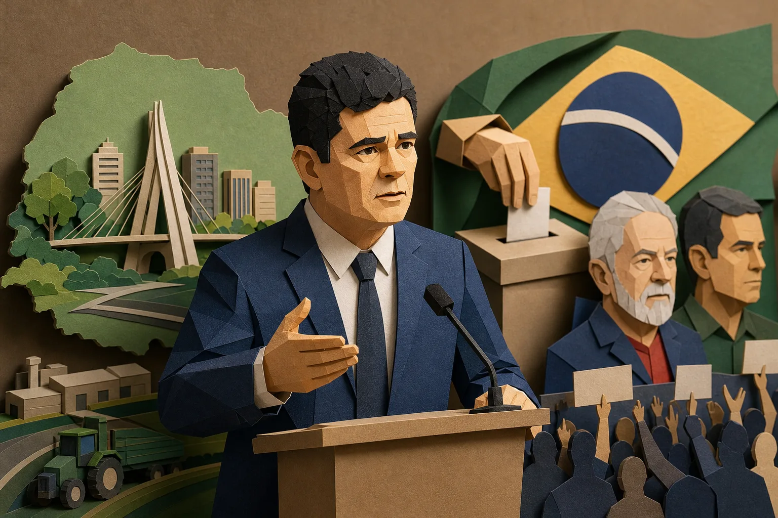 Sergio Moro comenta reeleição de Lula e reafirma compromisso com o Paraná