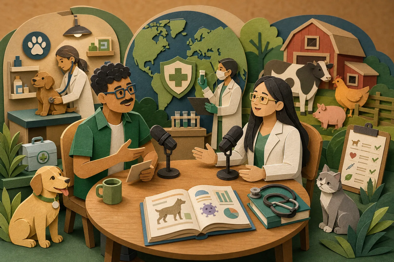 Série orienta estudantes sobre rumos profissionais na área de Medicina Veterinária