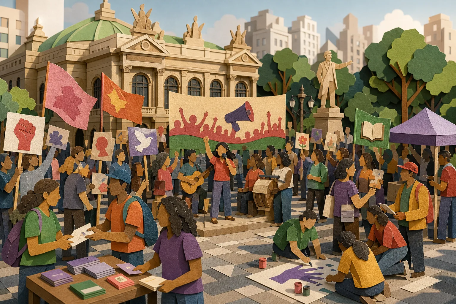 Setor cultural e grupos civis organizam manifestação pública na capital paulista