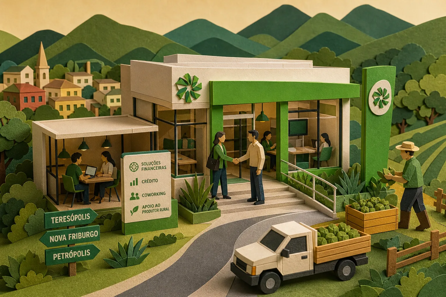 Sicredi abre nova agência em Teresópolis e expande atuação na Região Serrana