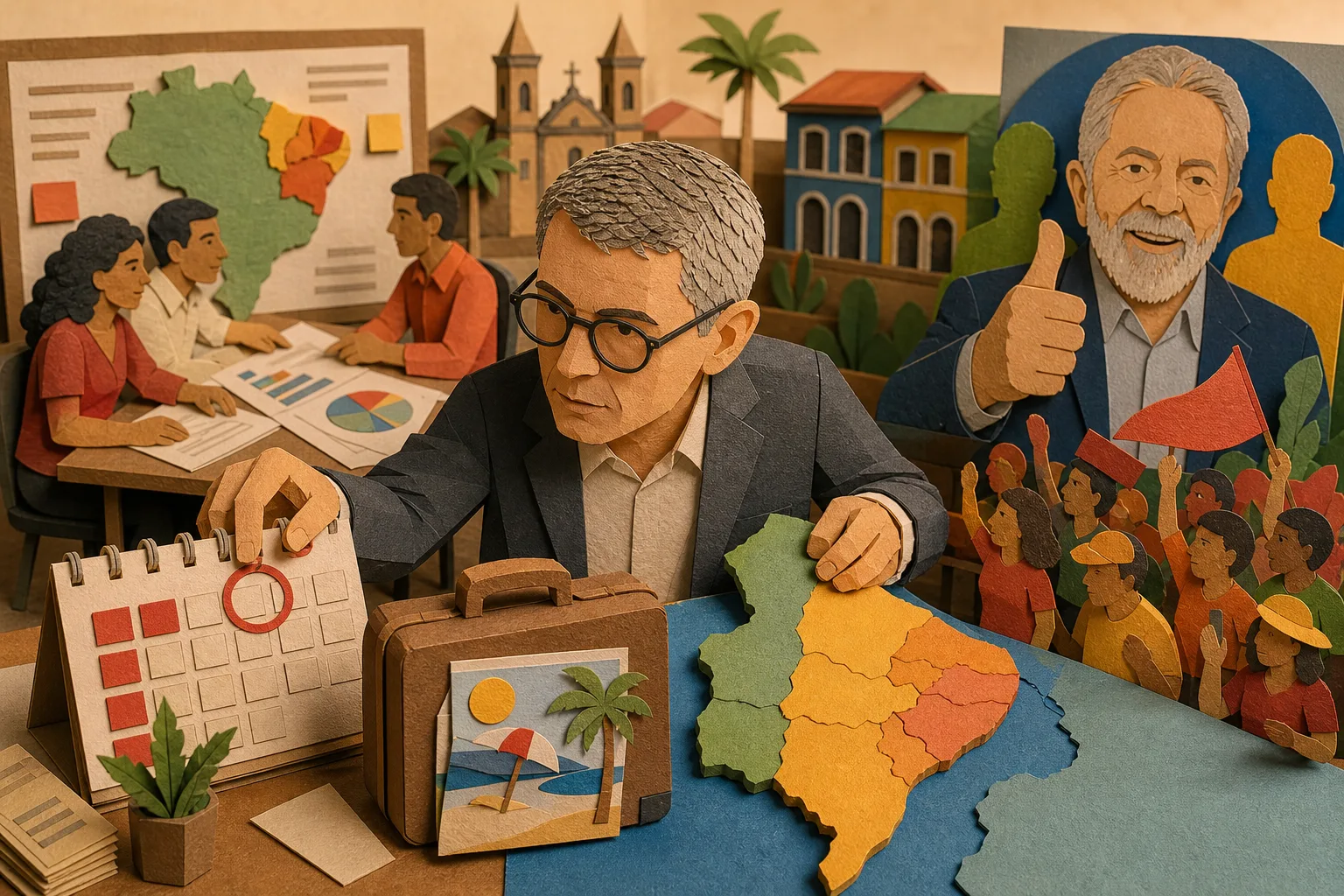 Sidônio Palmeira entra em férias no governo para atuar na corrida eleitoral de Lula