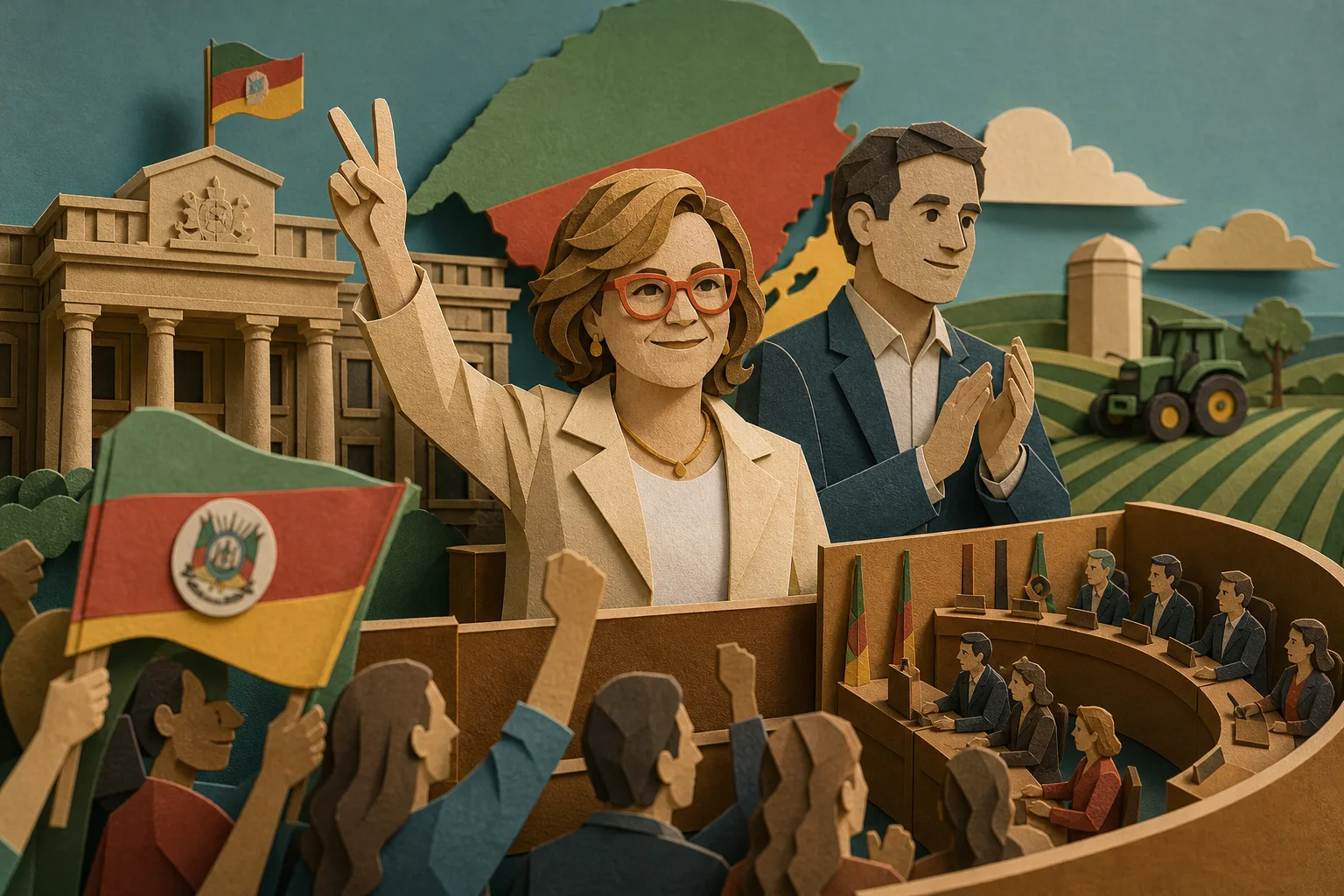 Silvana Covatti é eleita a primeira mulher vice-governadora do Rio Grande do Sul