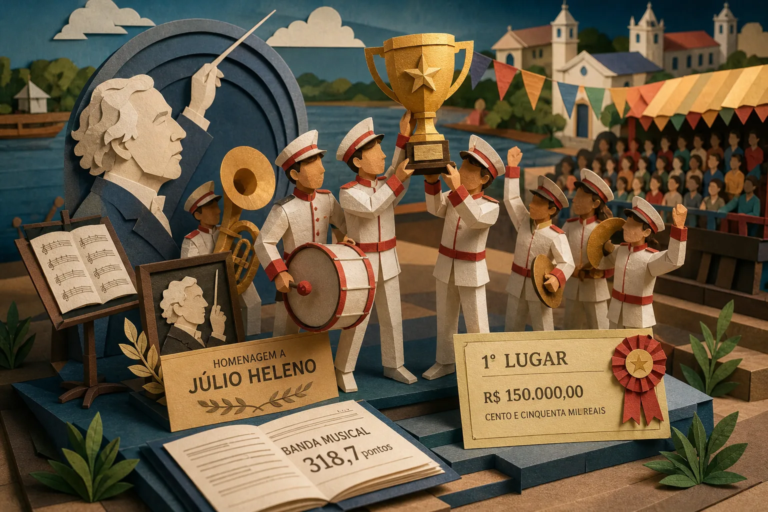 Soares Dutra conquista o primeiro lugar no Festival de Bandas em Santarém