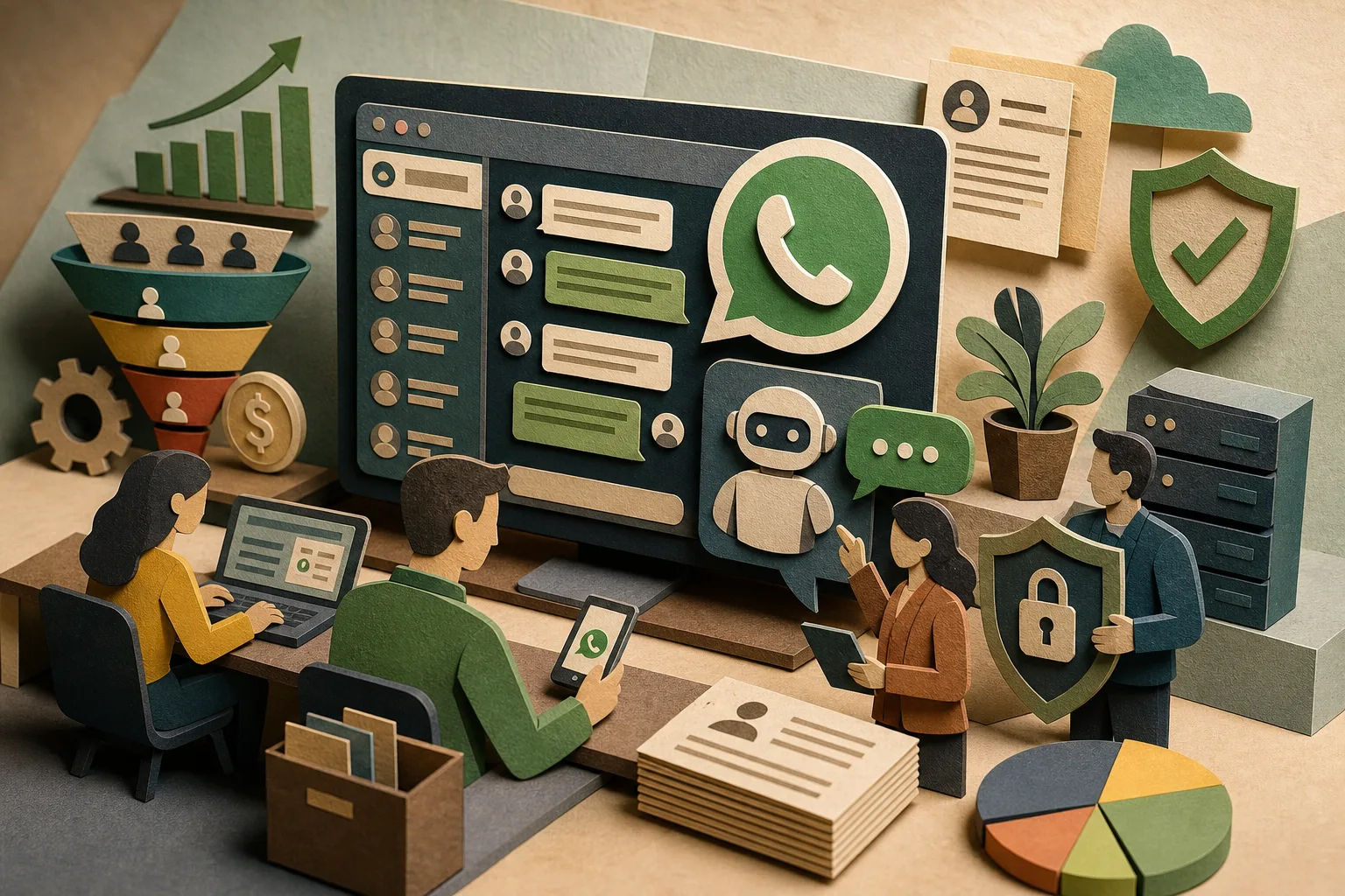 Solução de CRM conversacional via WhatsApp oficial impulsiona vendas e reduz bloqueios