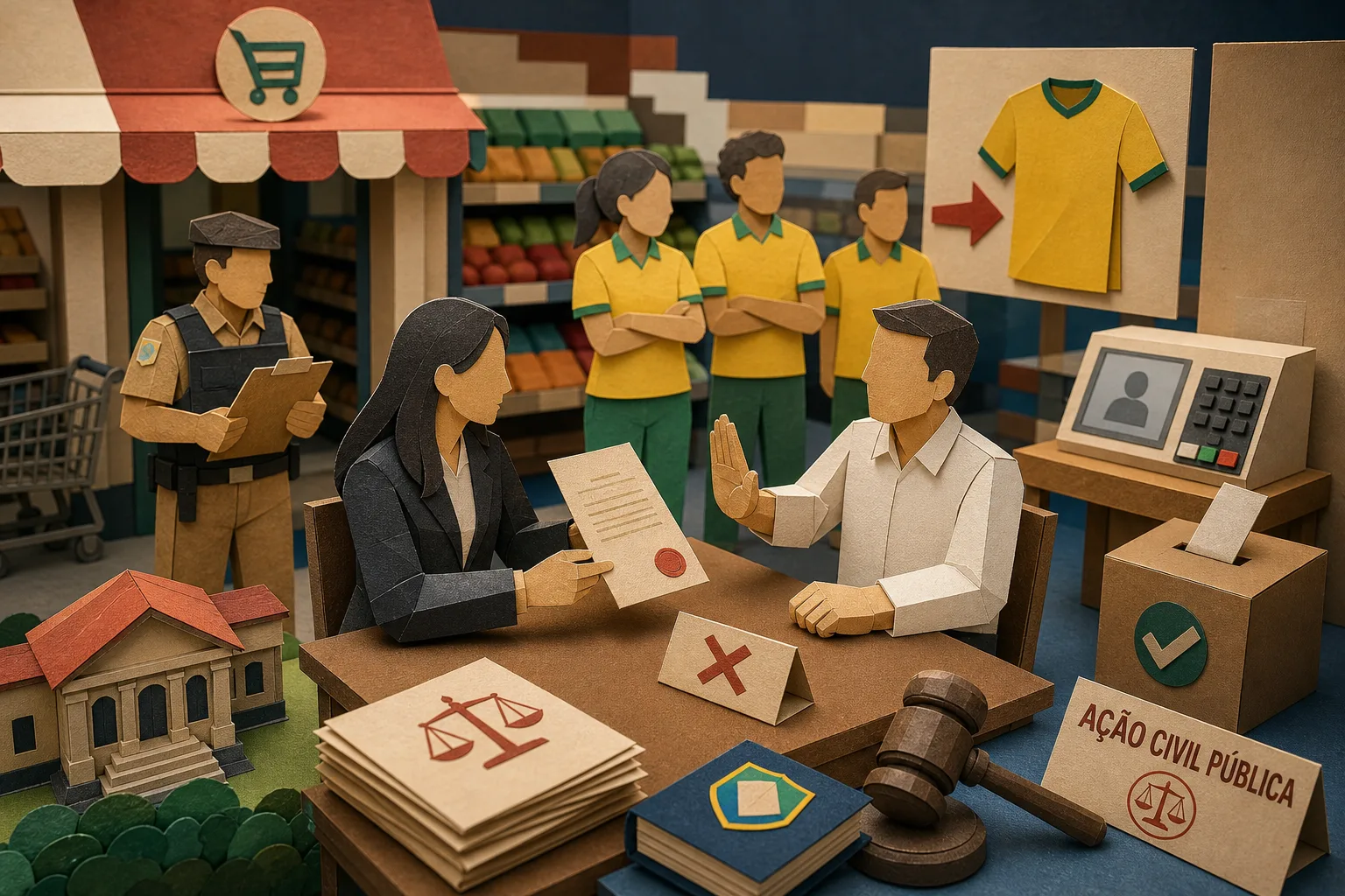 Supermercado mineiro é alvo de ação civil por exigir traje em período eleitoral