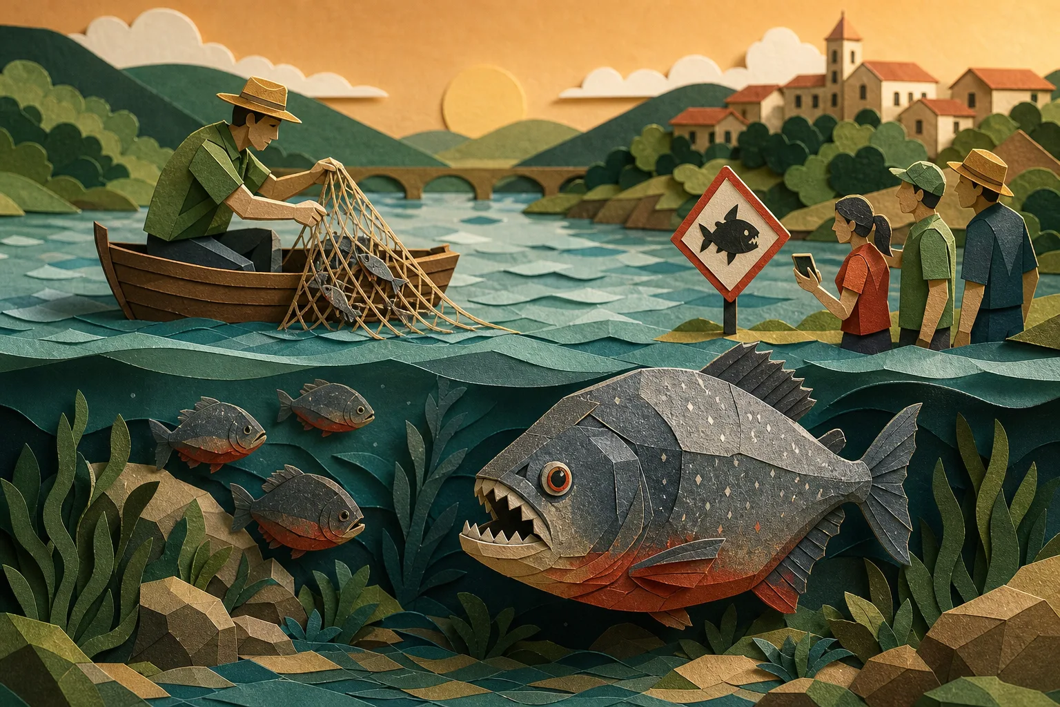Surgimento de piranhas no Lago de Furnas e Rio Grande acende alerta no Sul de Minas